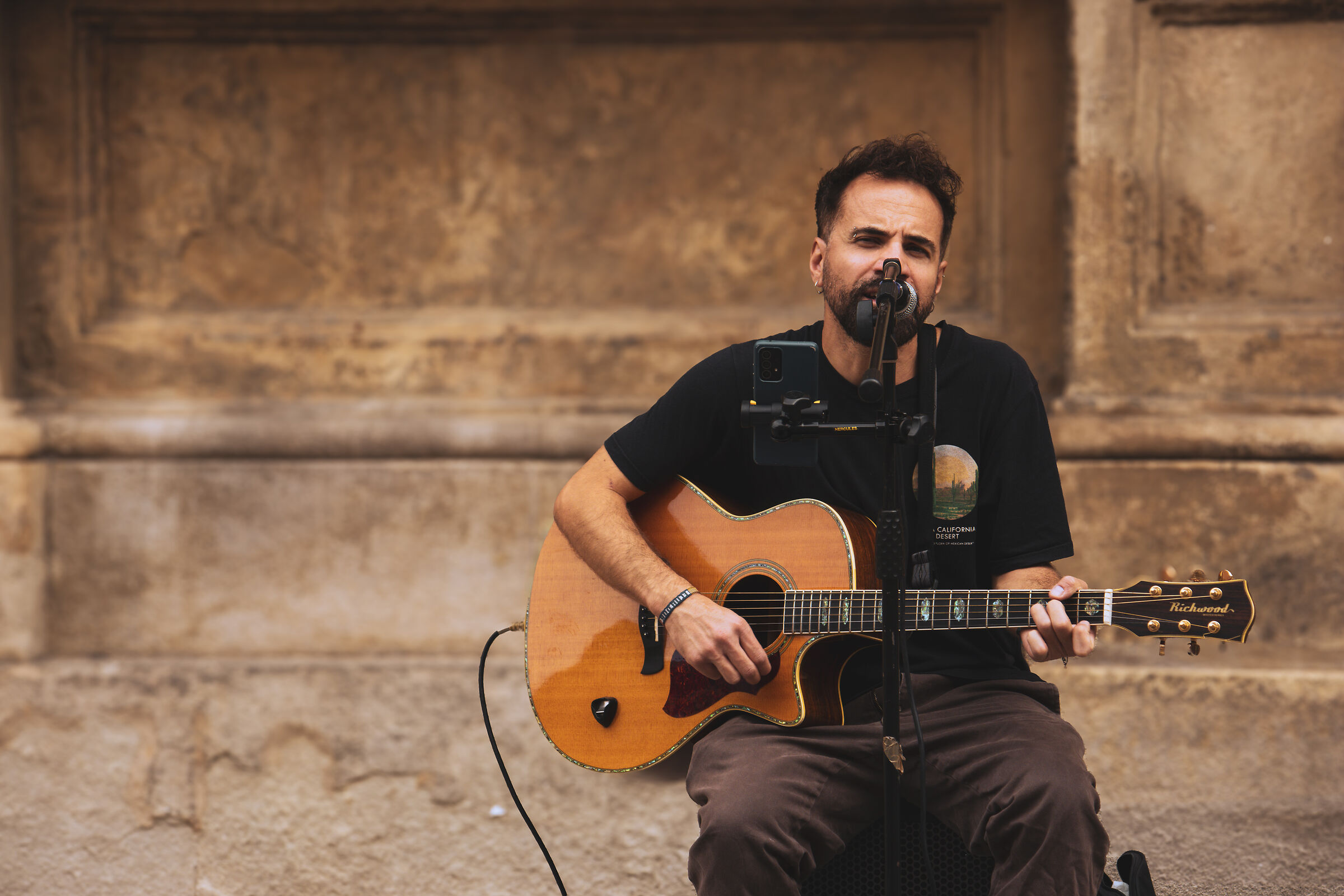 Street singer
