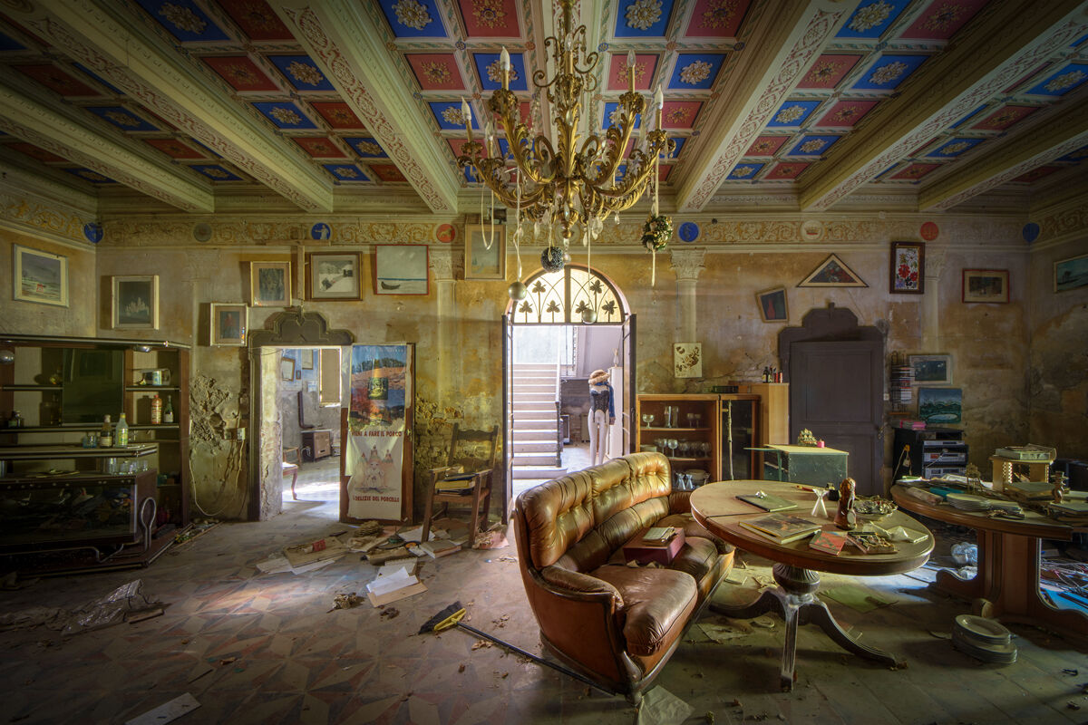 Il Salone a Scacchi