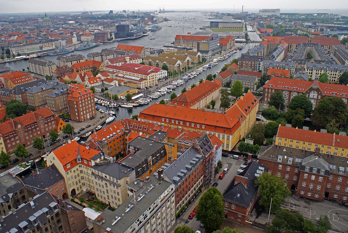 Copenaghen dall'alto