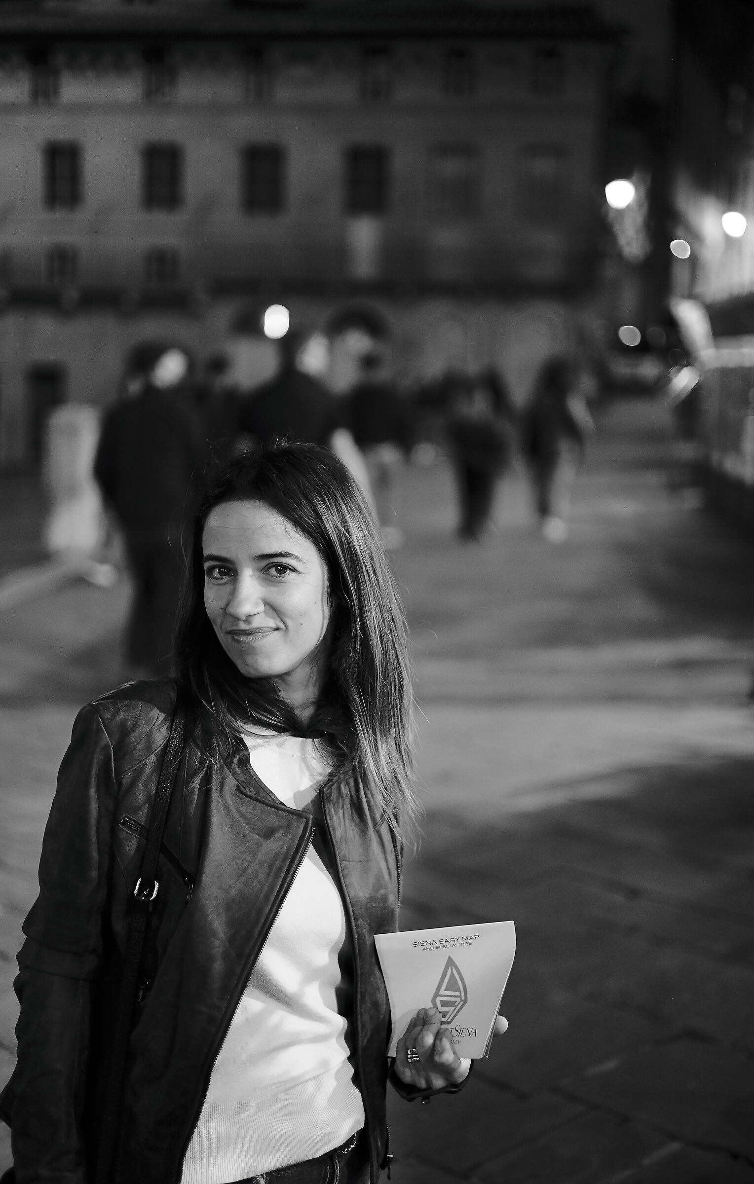 Portrait in Piazza del Campo