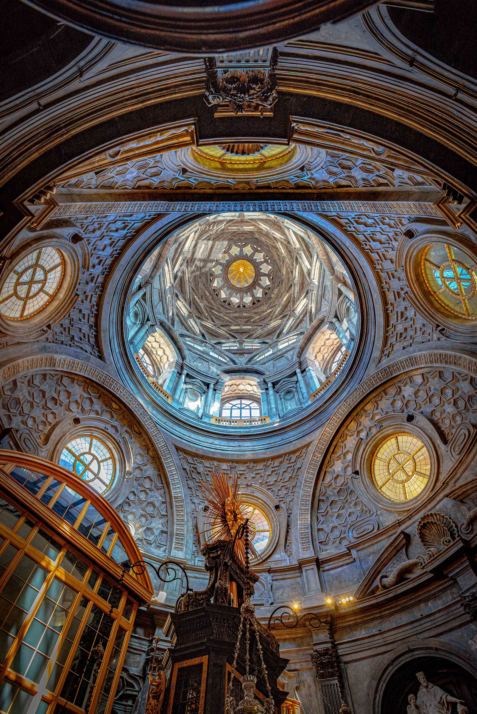 Interior of the Chapel of the Shroud