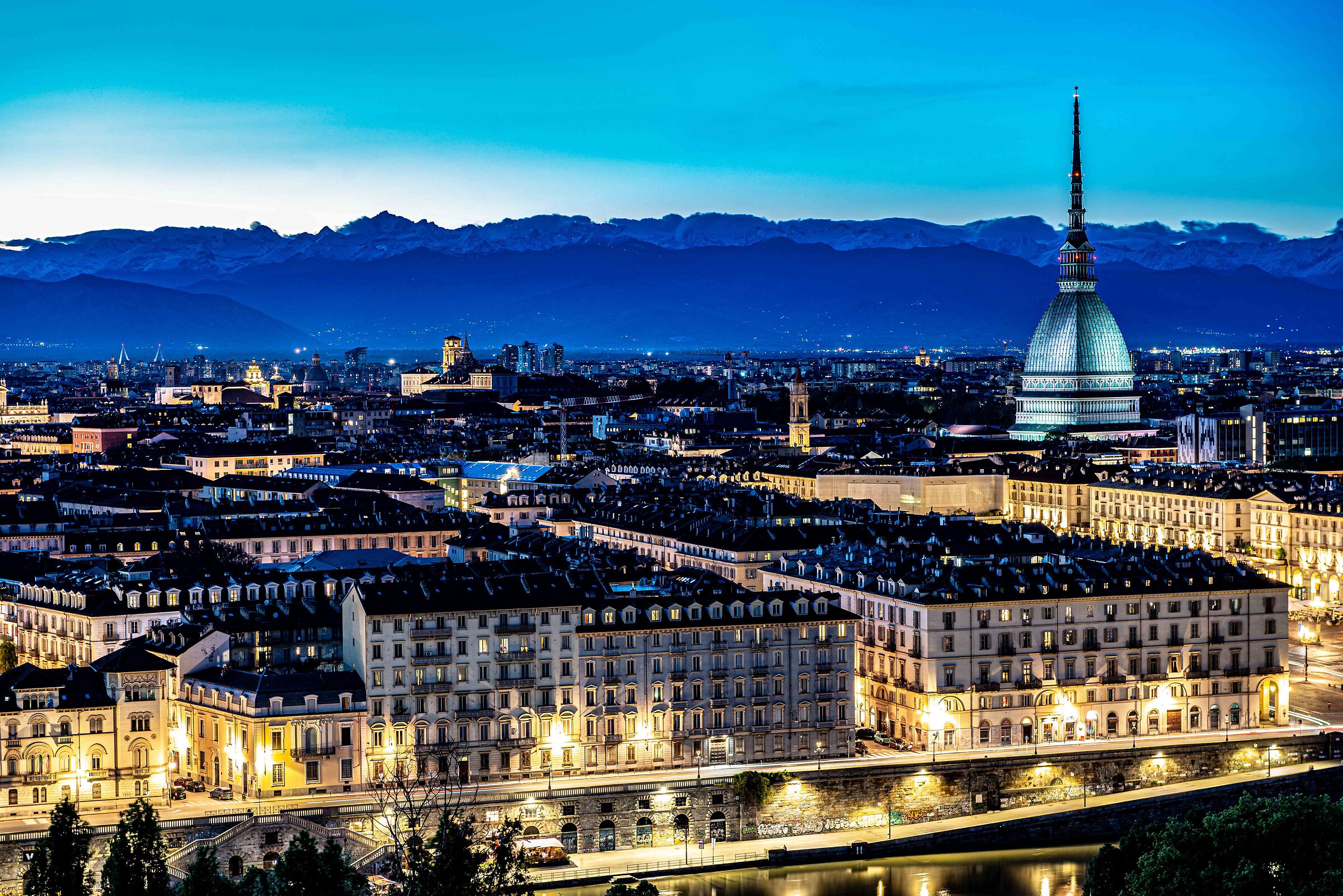 Turin skyline