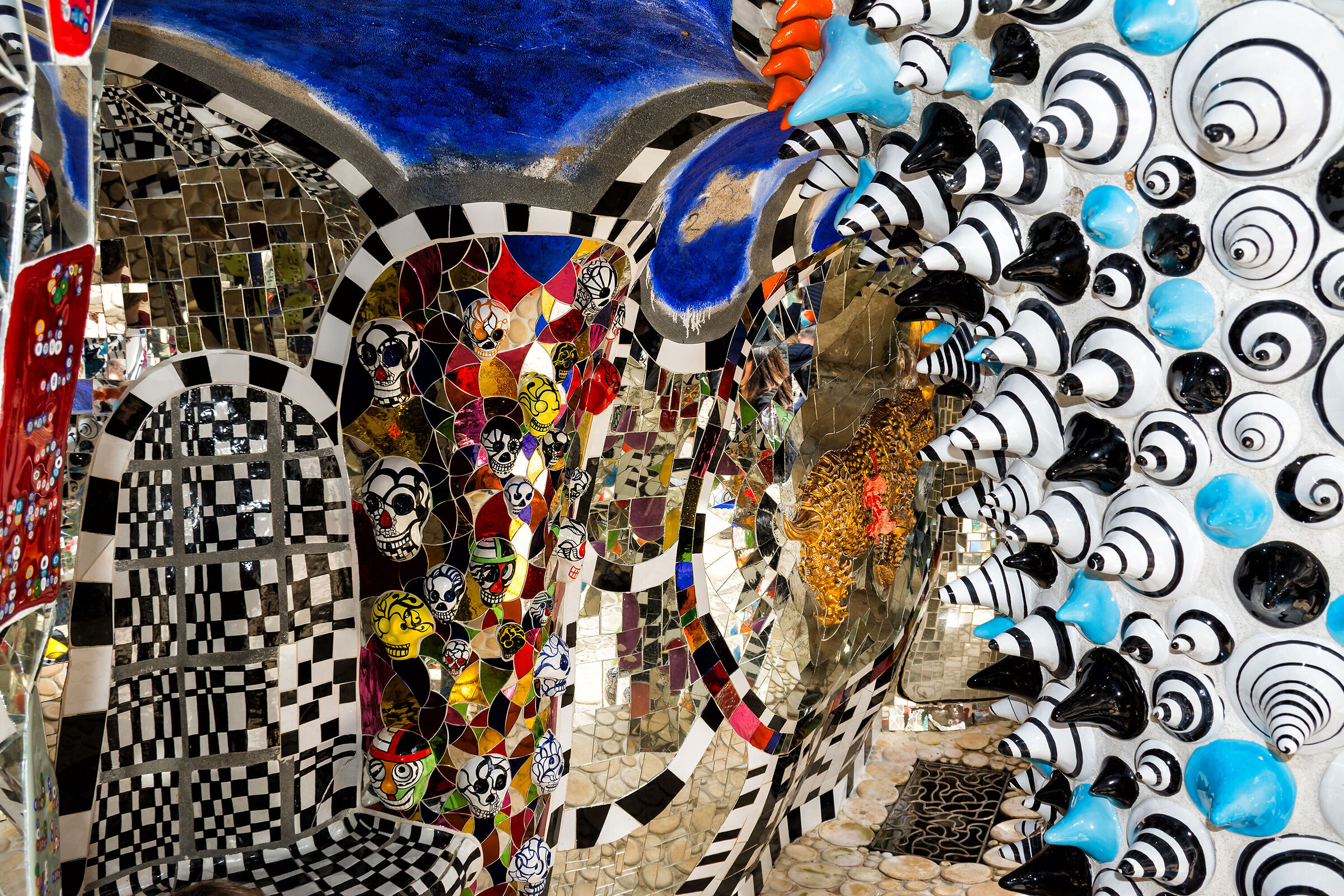 The colors of the Tarot Garden