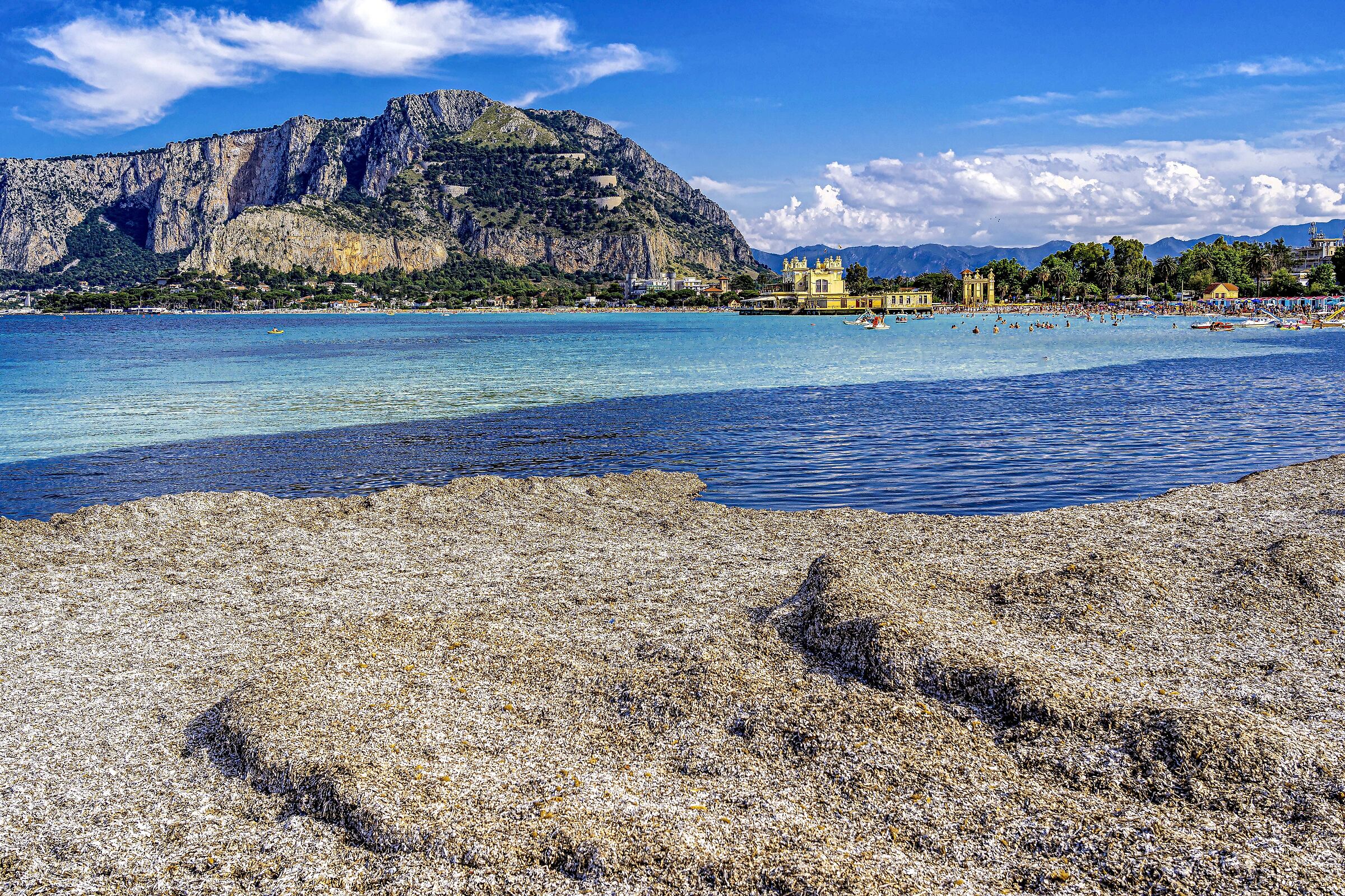 Palermo beach of Mondello