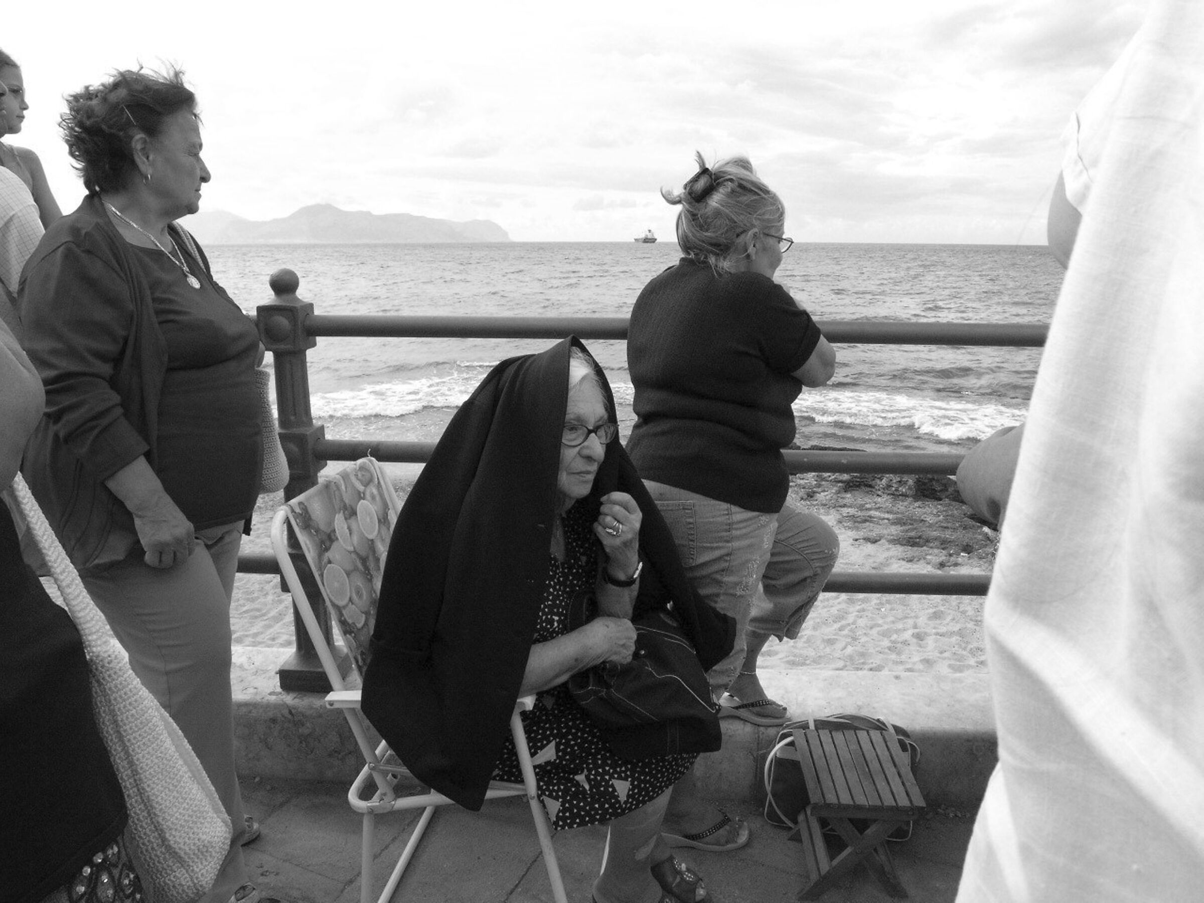 Grandmother by the sea