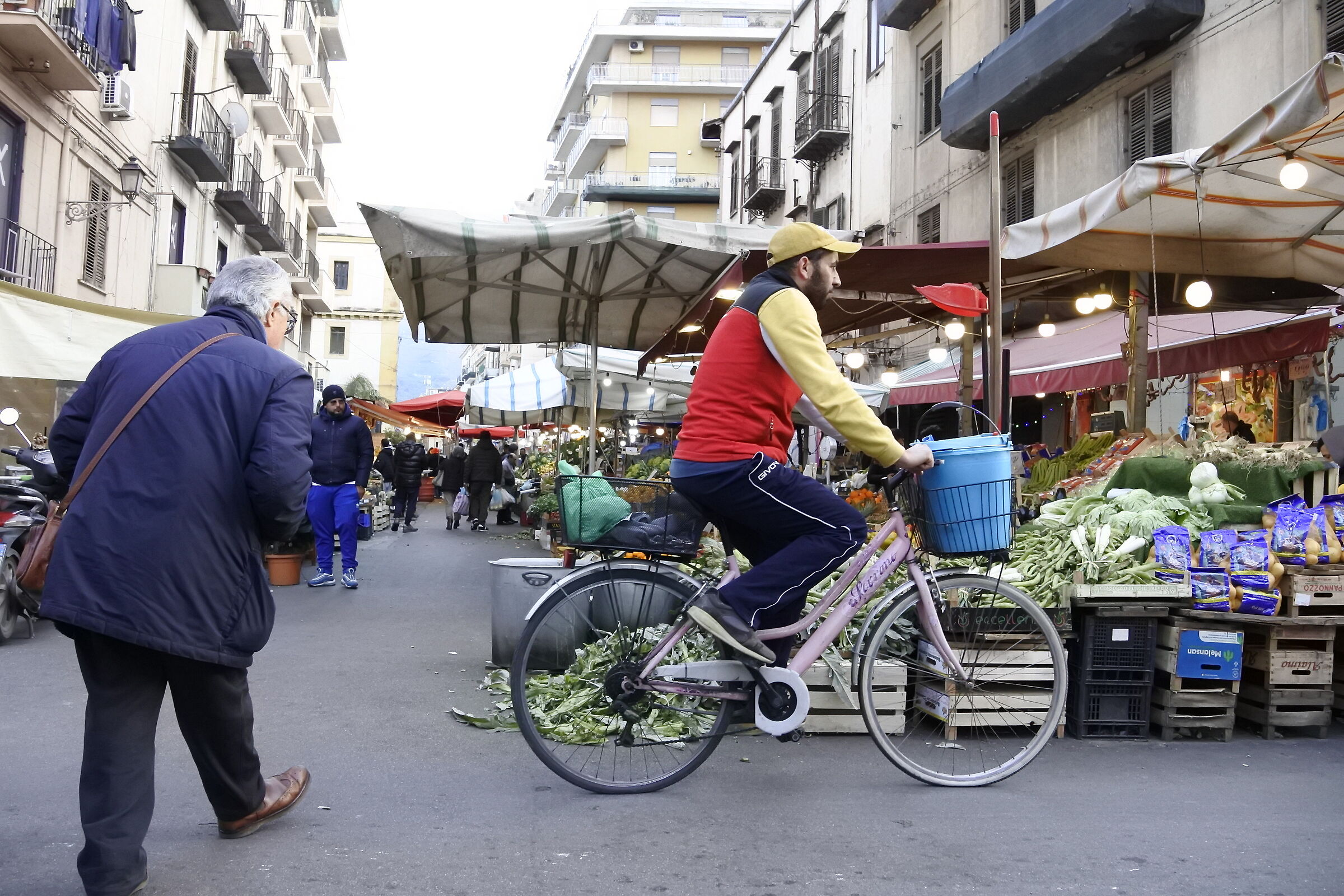 Palermo Market Scene