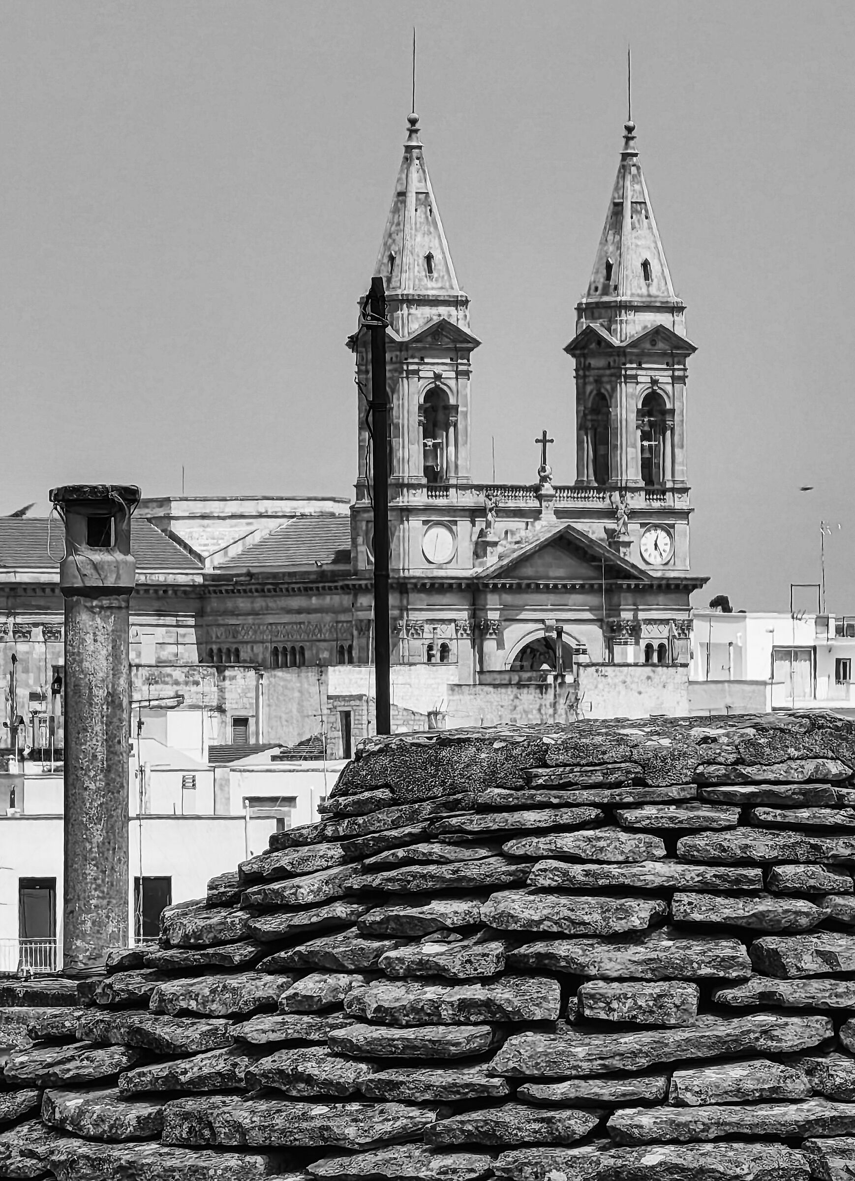 On the rooftops of Apulia