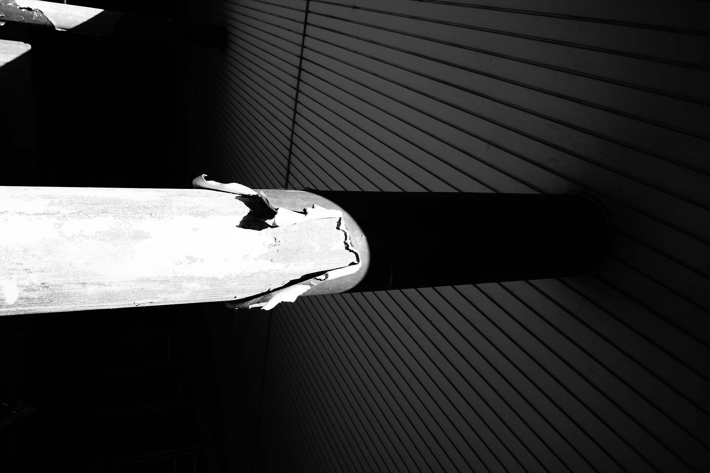 Pillar at the Faculty of Engineering in Pavia