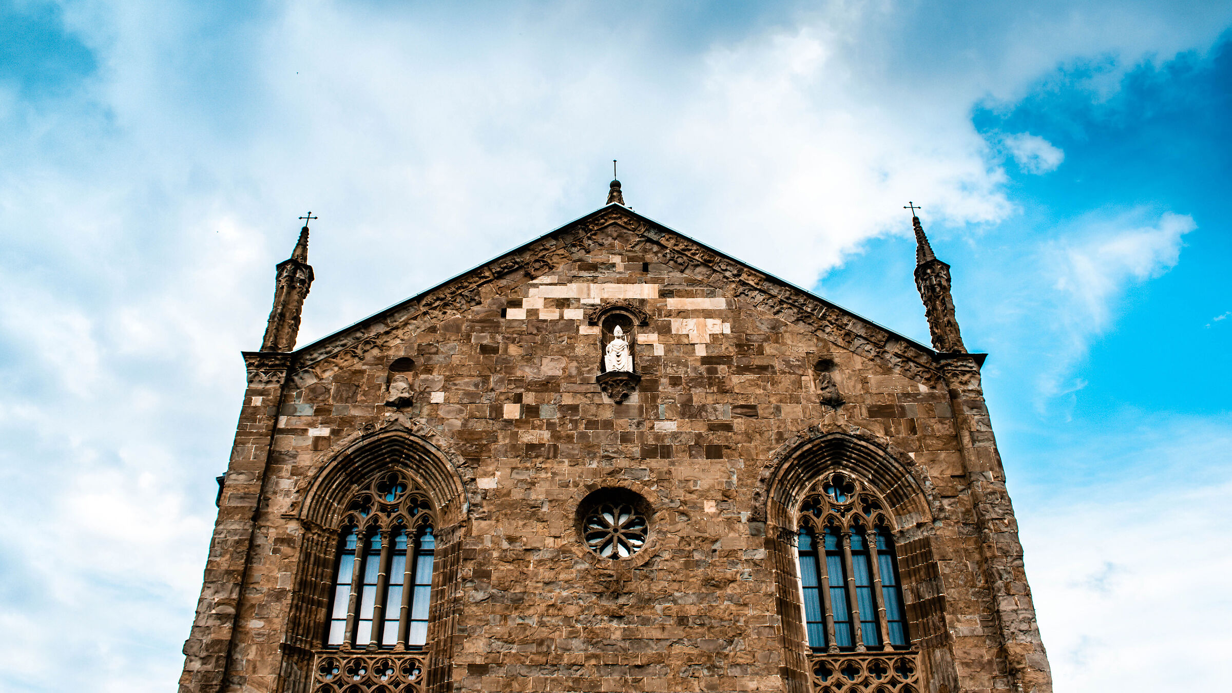 Facciata superiore ex Monastero di Sant' Agostino