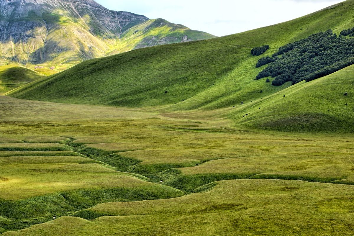 Castelluccio di Norcia - Pian Grande, the sinkhole