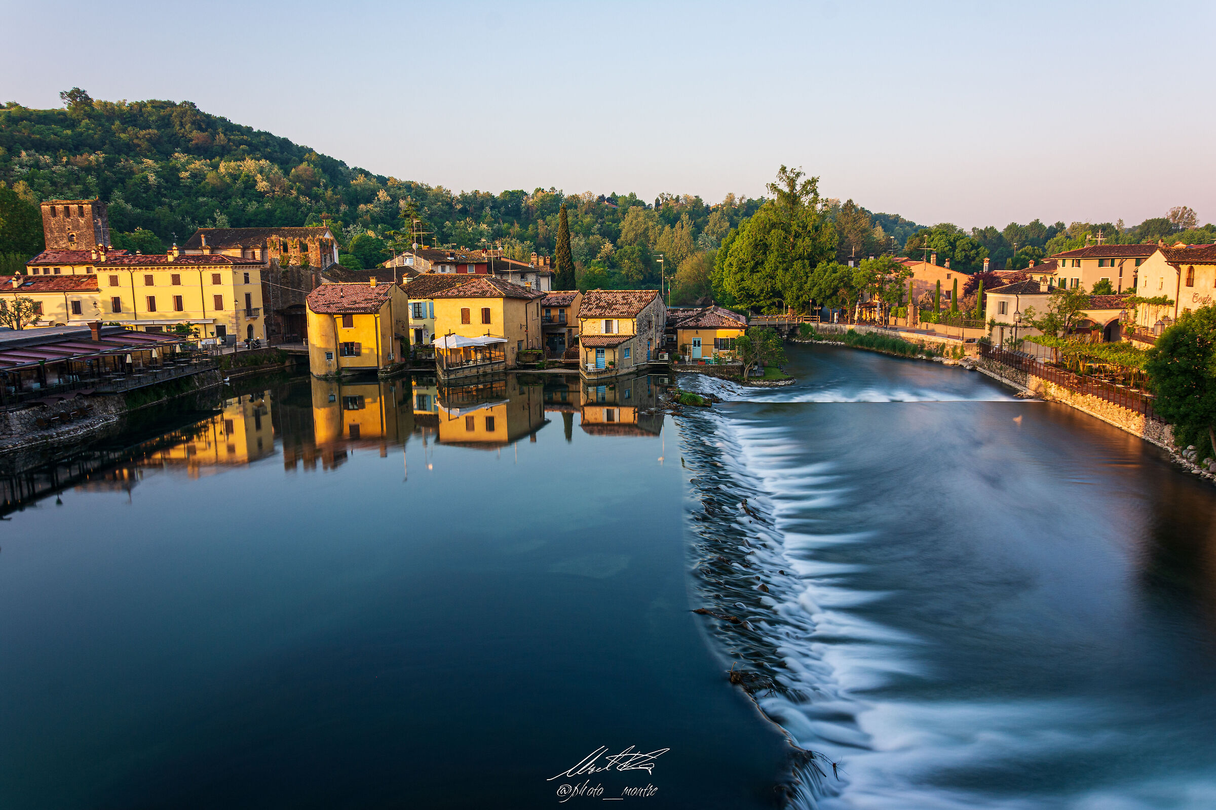 Borghetto sul Mincio al risveglio