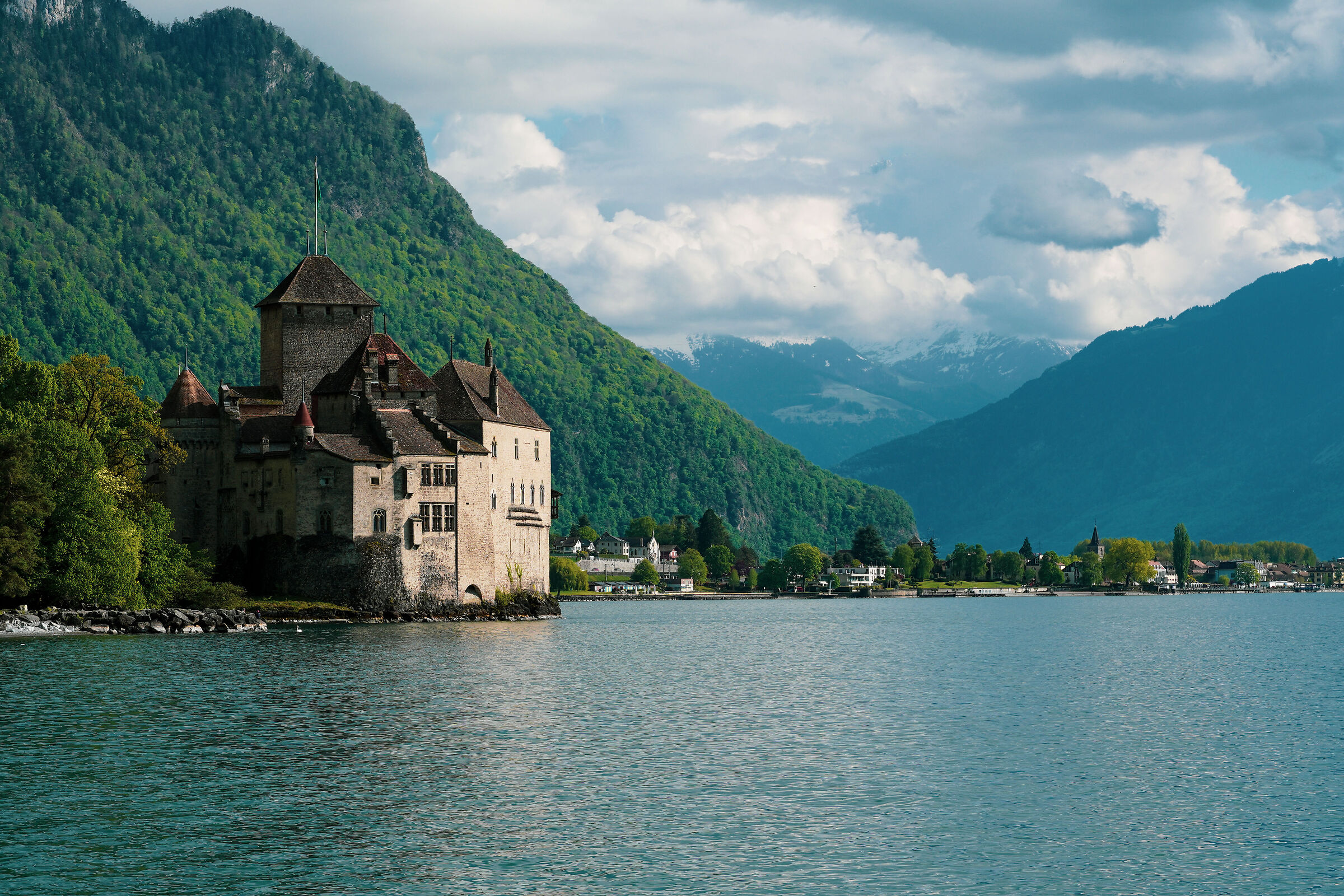 Château de Chillon, Veytaux, Switzerland.