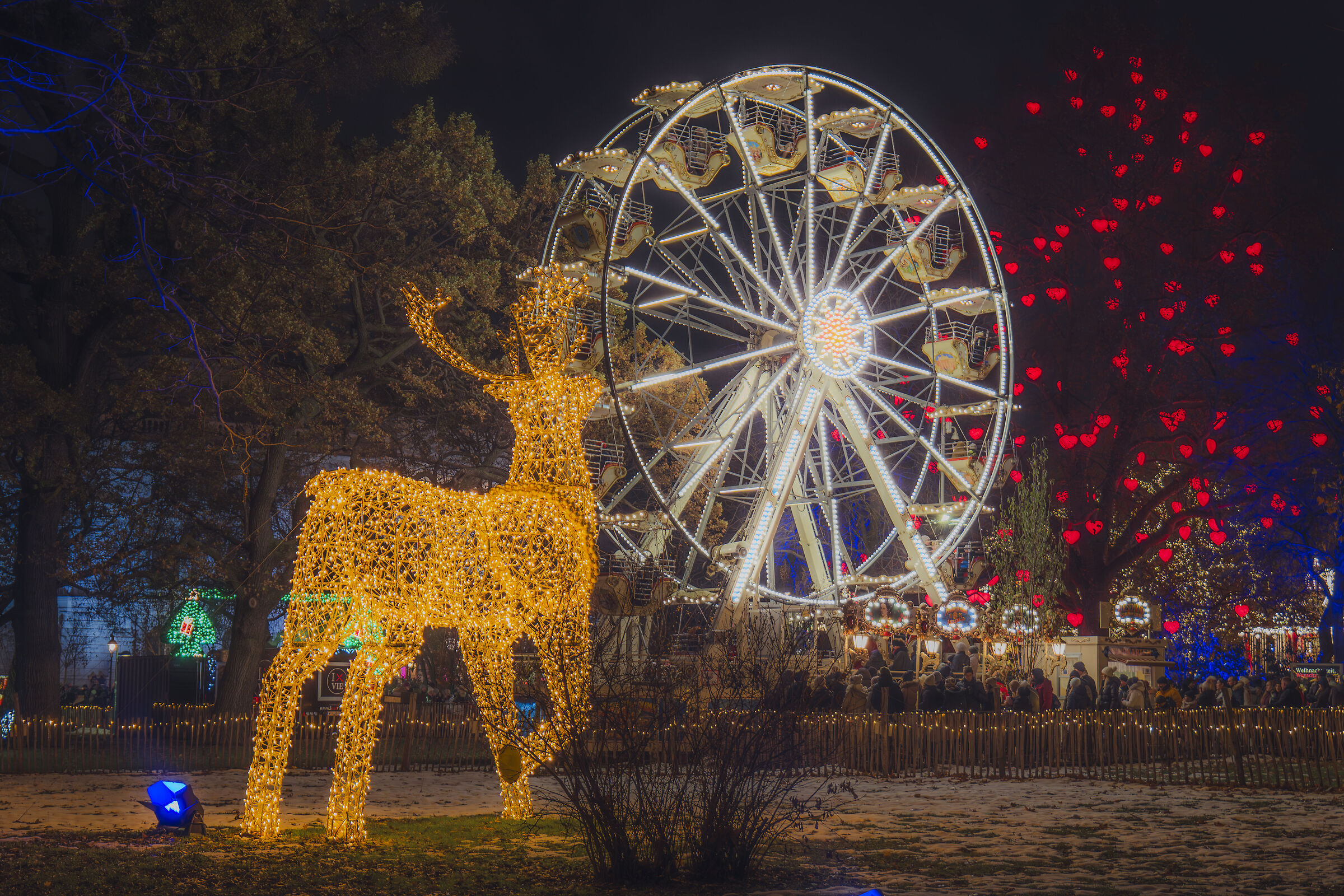 Magia d'inverno al Prater di Vienna