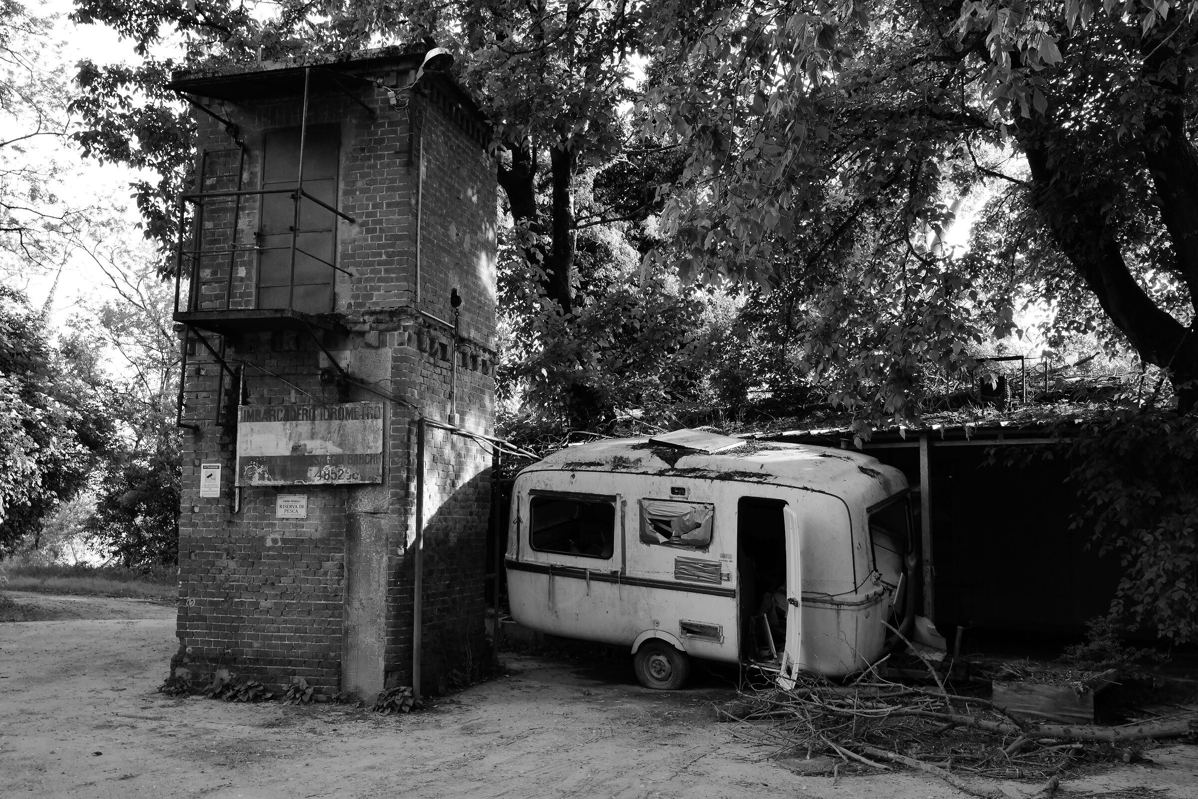 Il vecchio idrometro