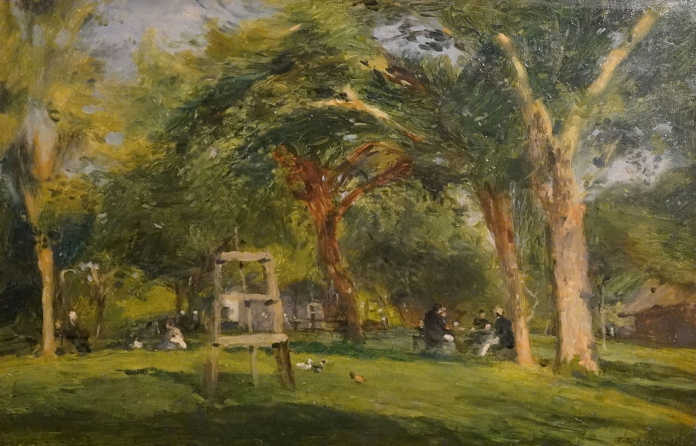 Honfleur Saint Simenon o la grande cour (1879)