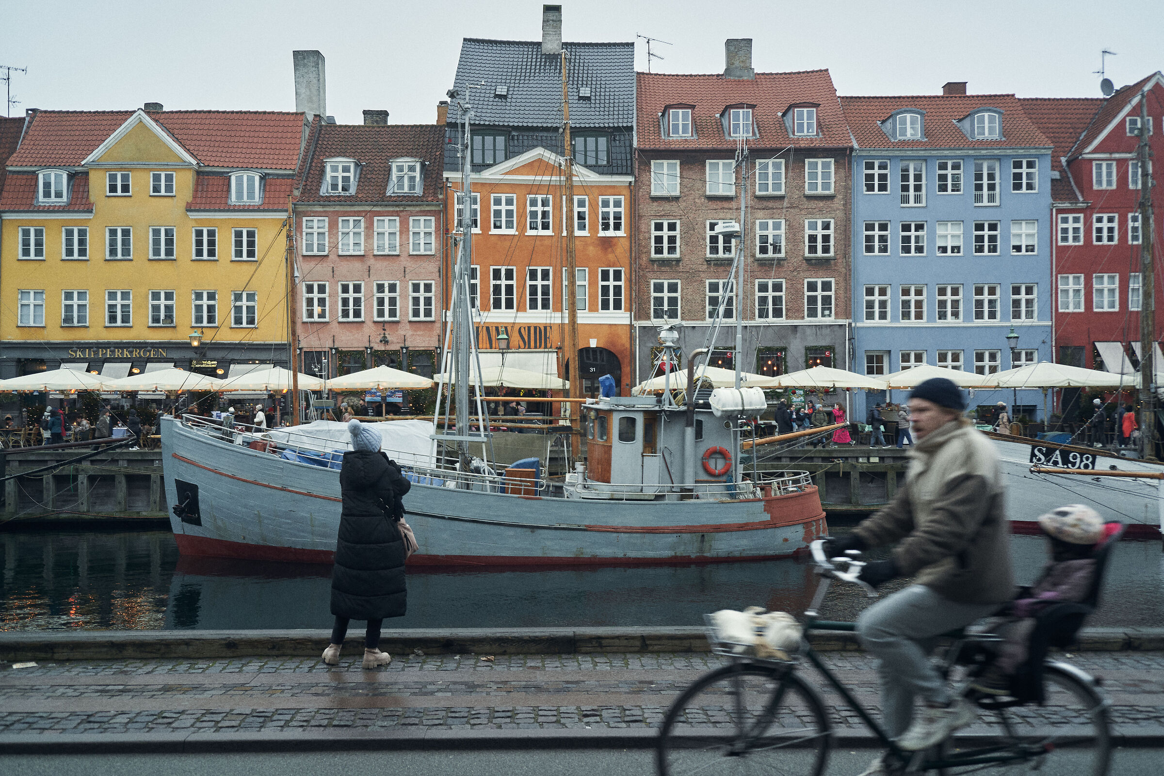 Il porto vecchio di Copenaghen