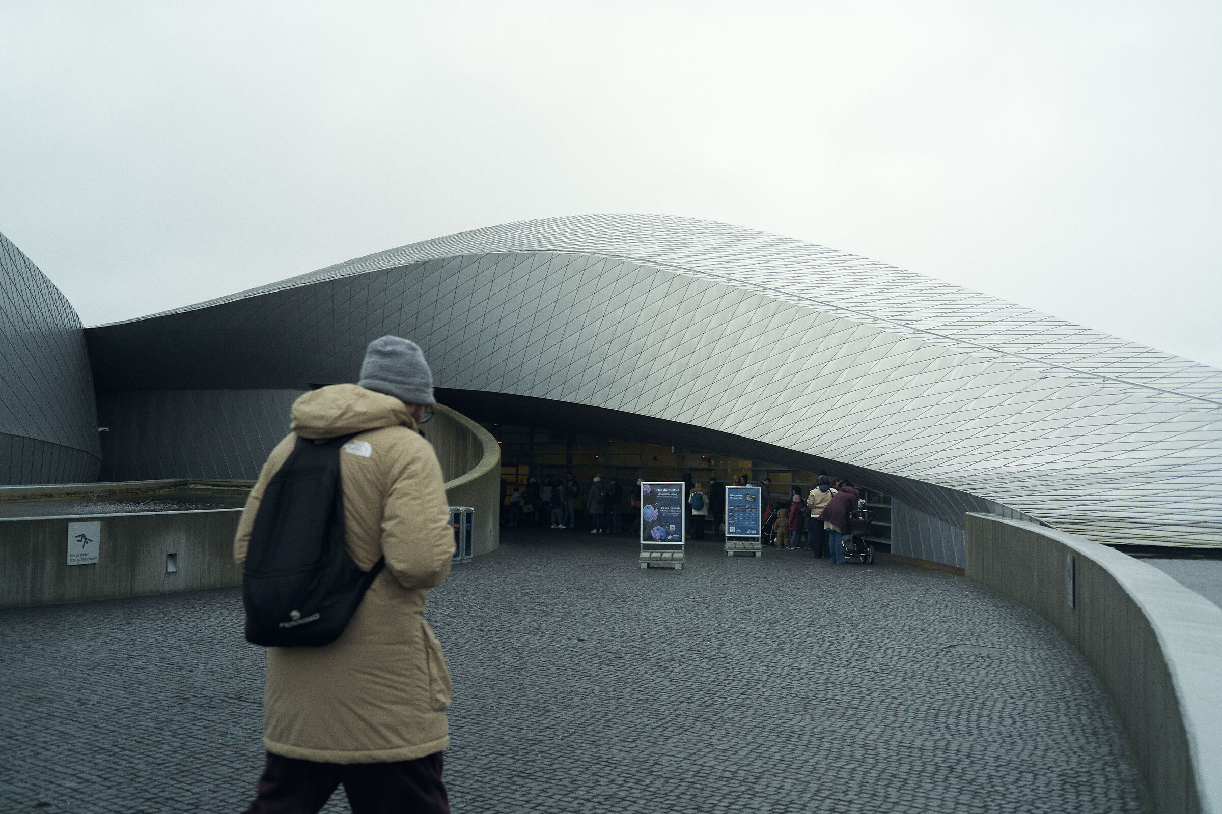 Ingresso dell' acquario di Copenaghen