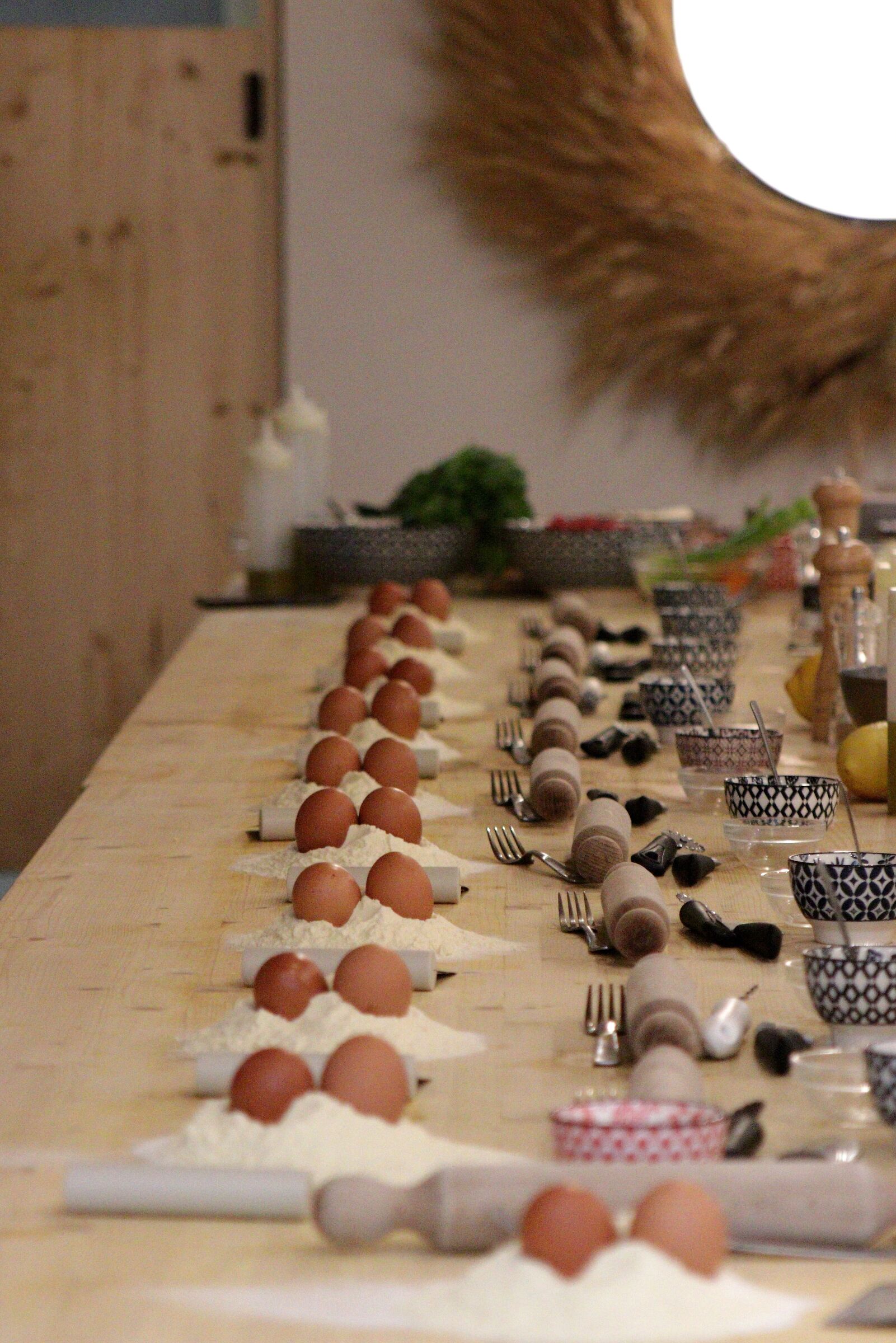 Pronti per lezione di cucina: oggi pasta