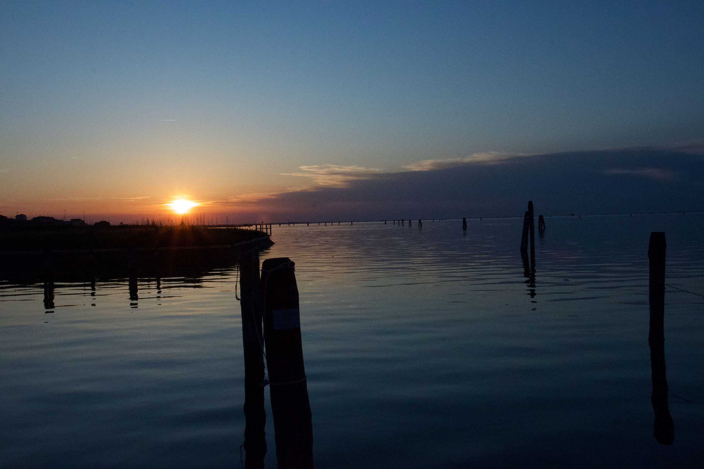 Sunset in Sottomarina