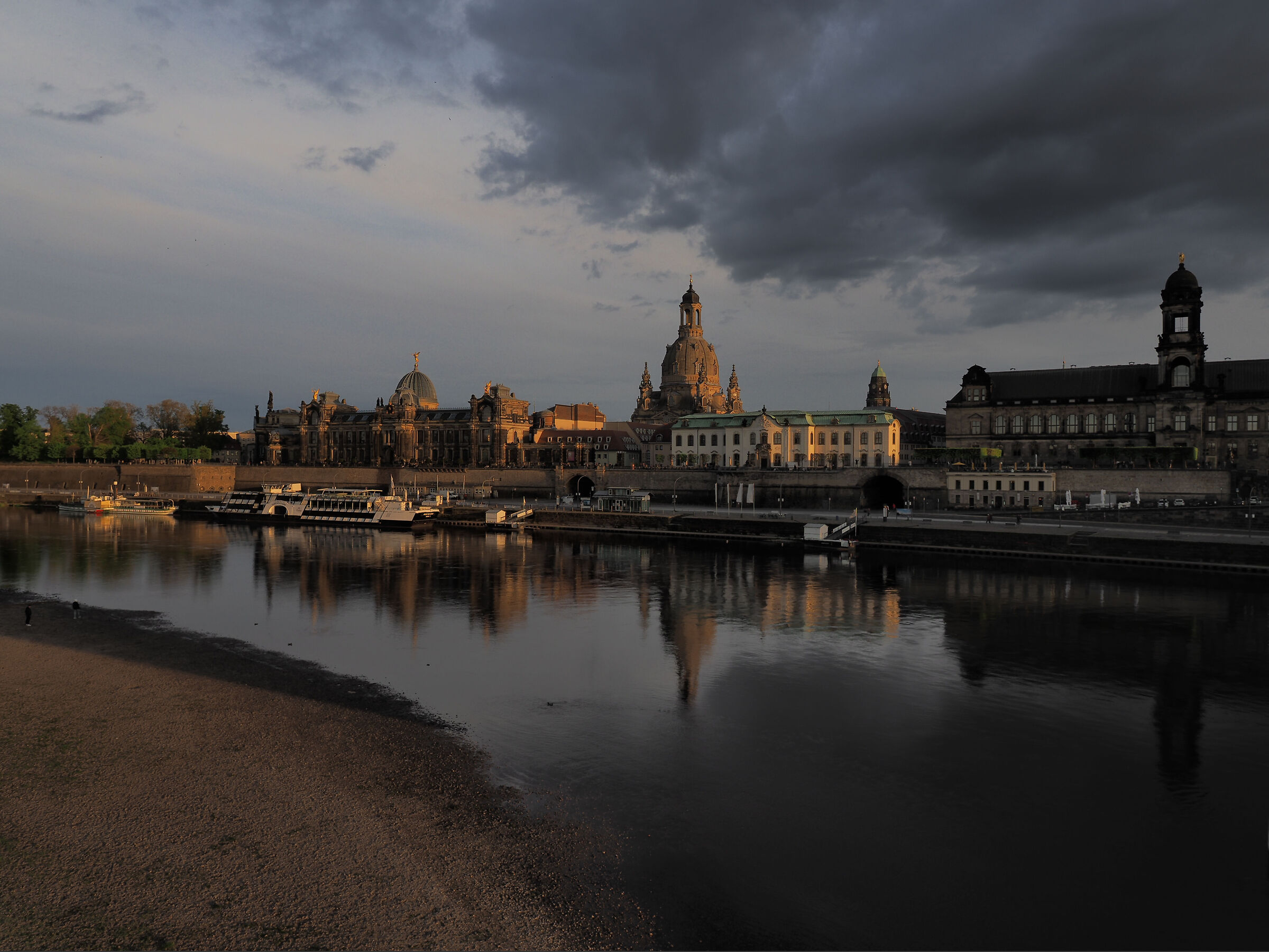Sunset in Dresden