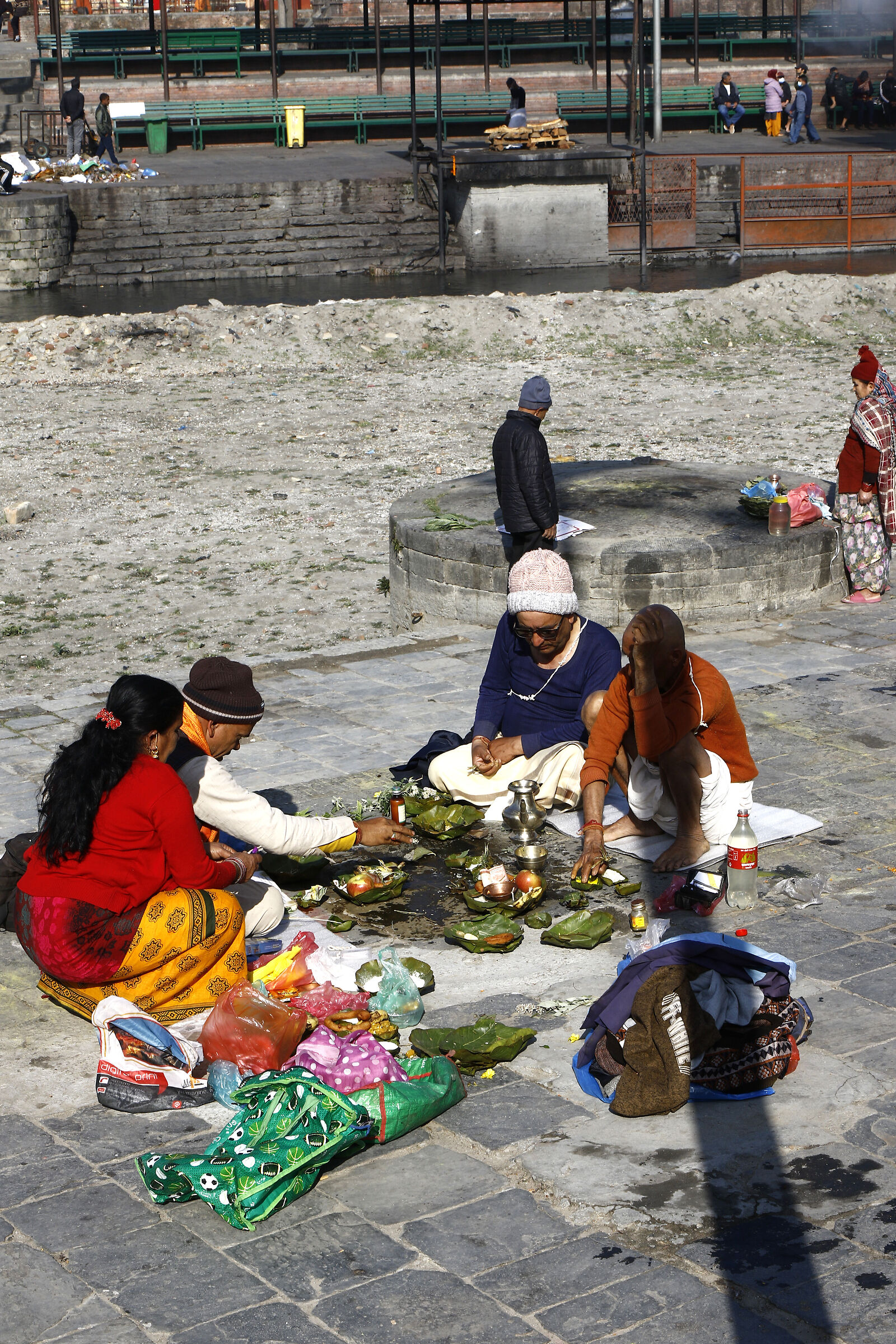 Nepal sacred place of Pashupatinath last farewell