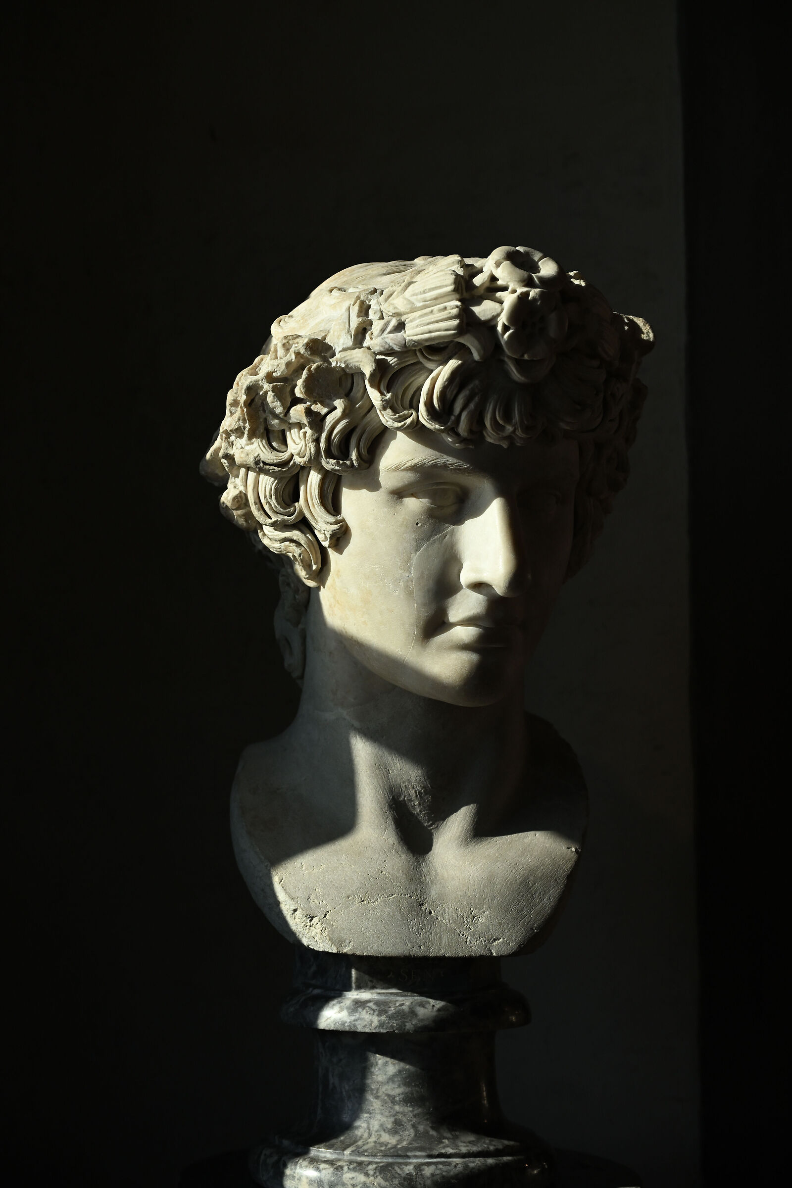 Portrait of Antinous as Genius Frugiferus