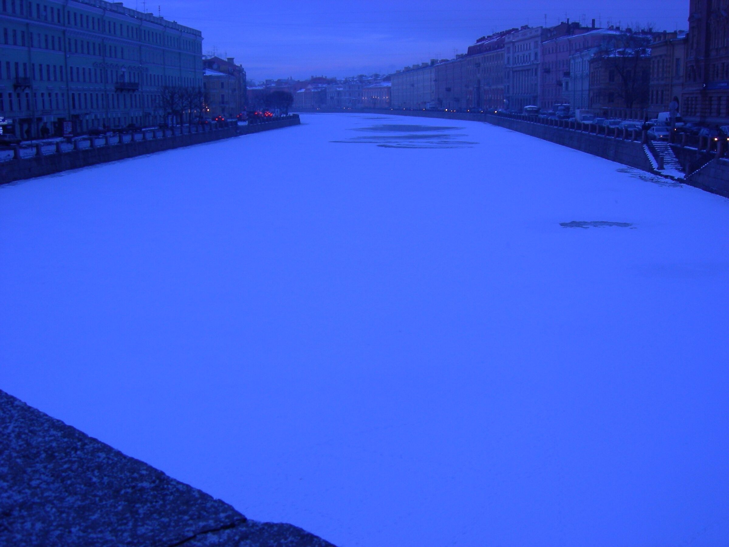 Ice in St. Petersburg