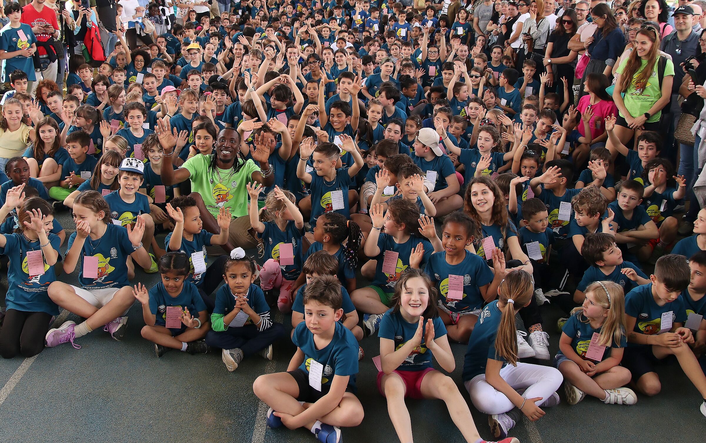 Andy, big and small champions.