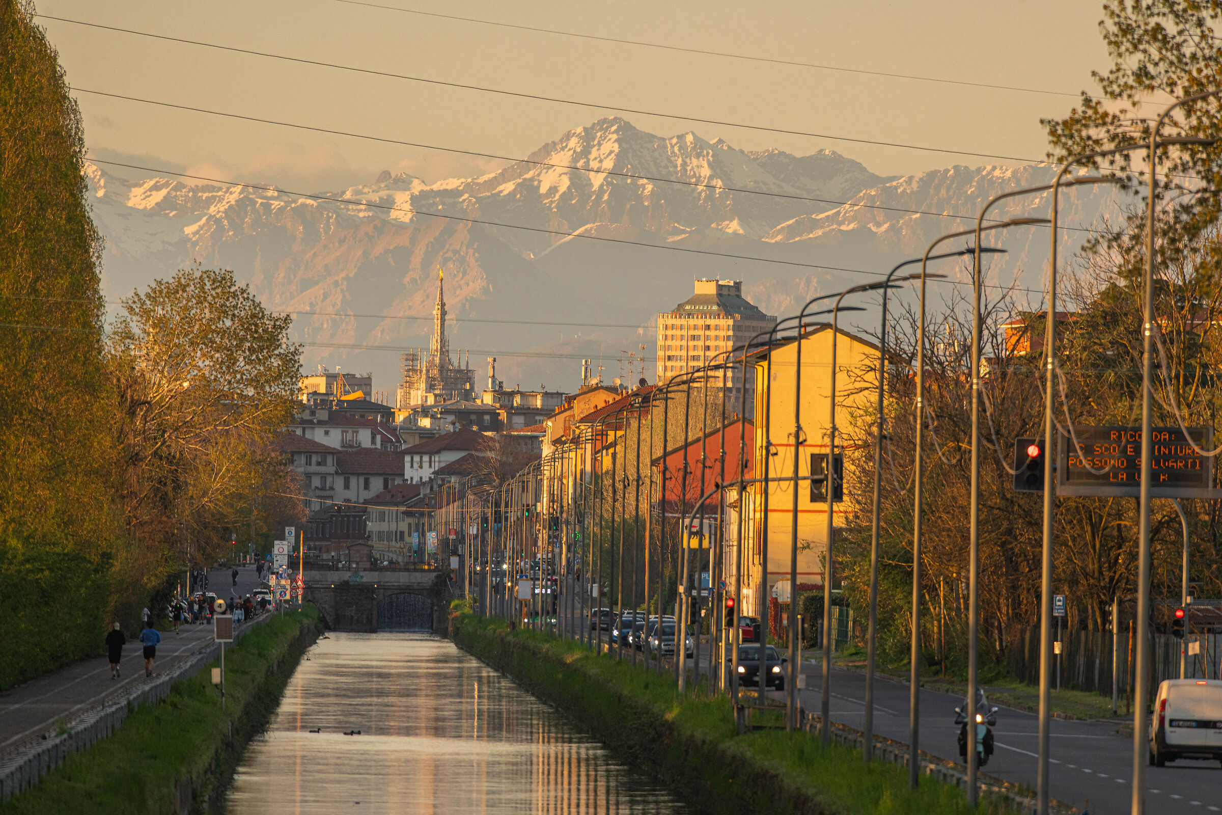 Milan on the mountain