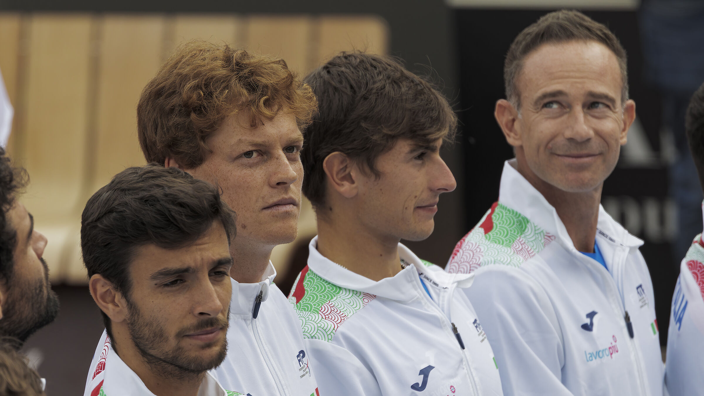 The men's Davis Cup team