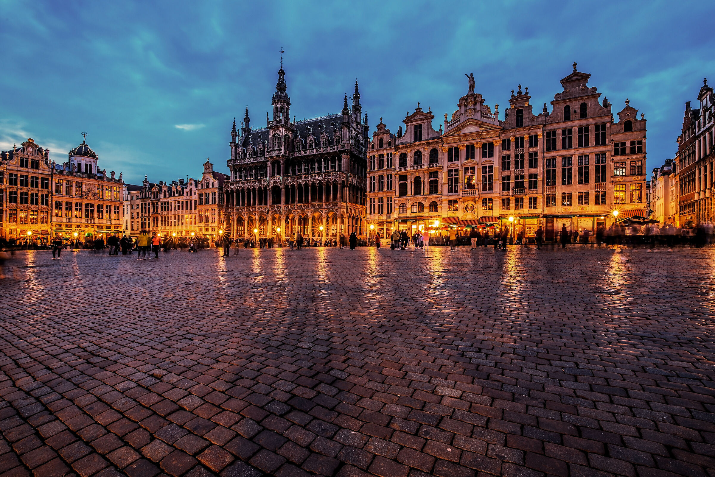 the square in Brussels.
