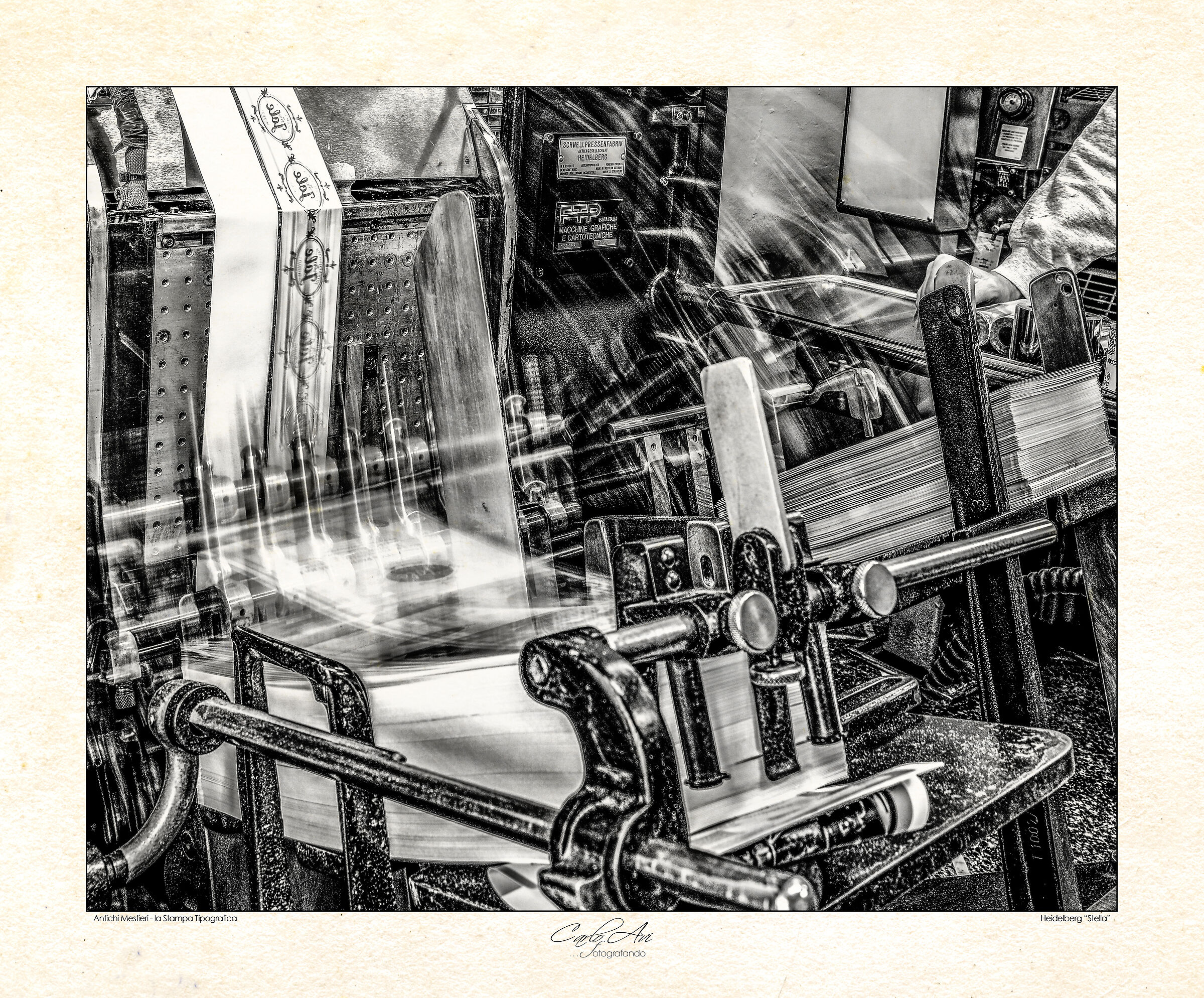 Antichi mestieri - la Stampa tipografica