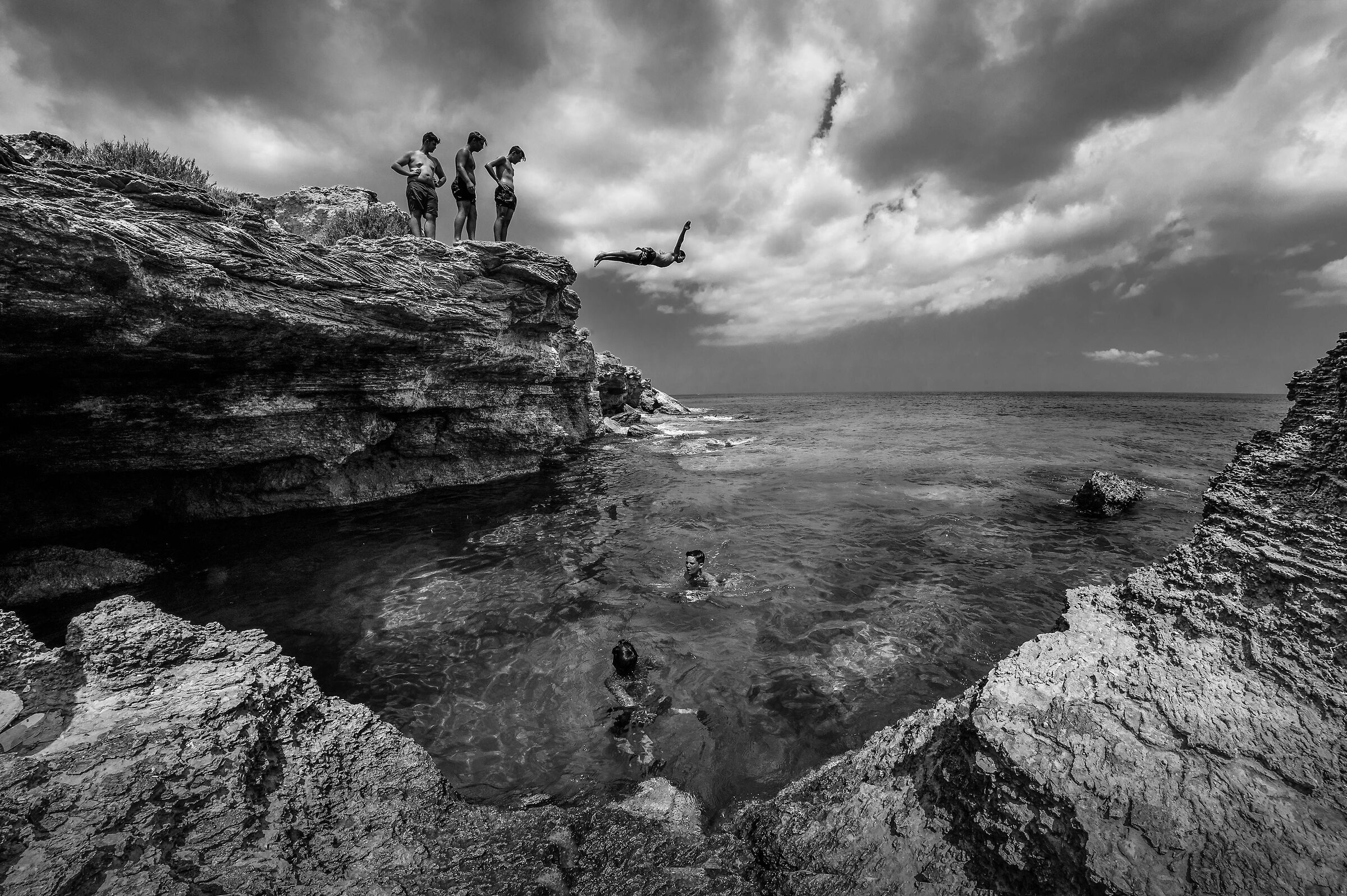 Sicilian divers