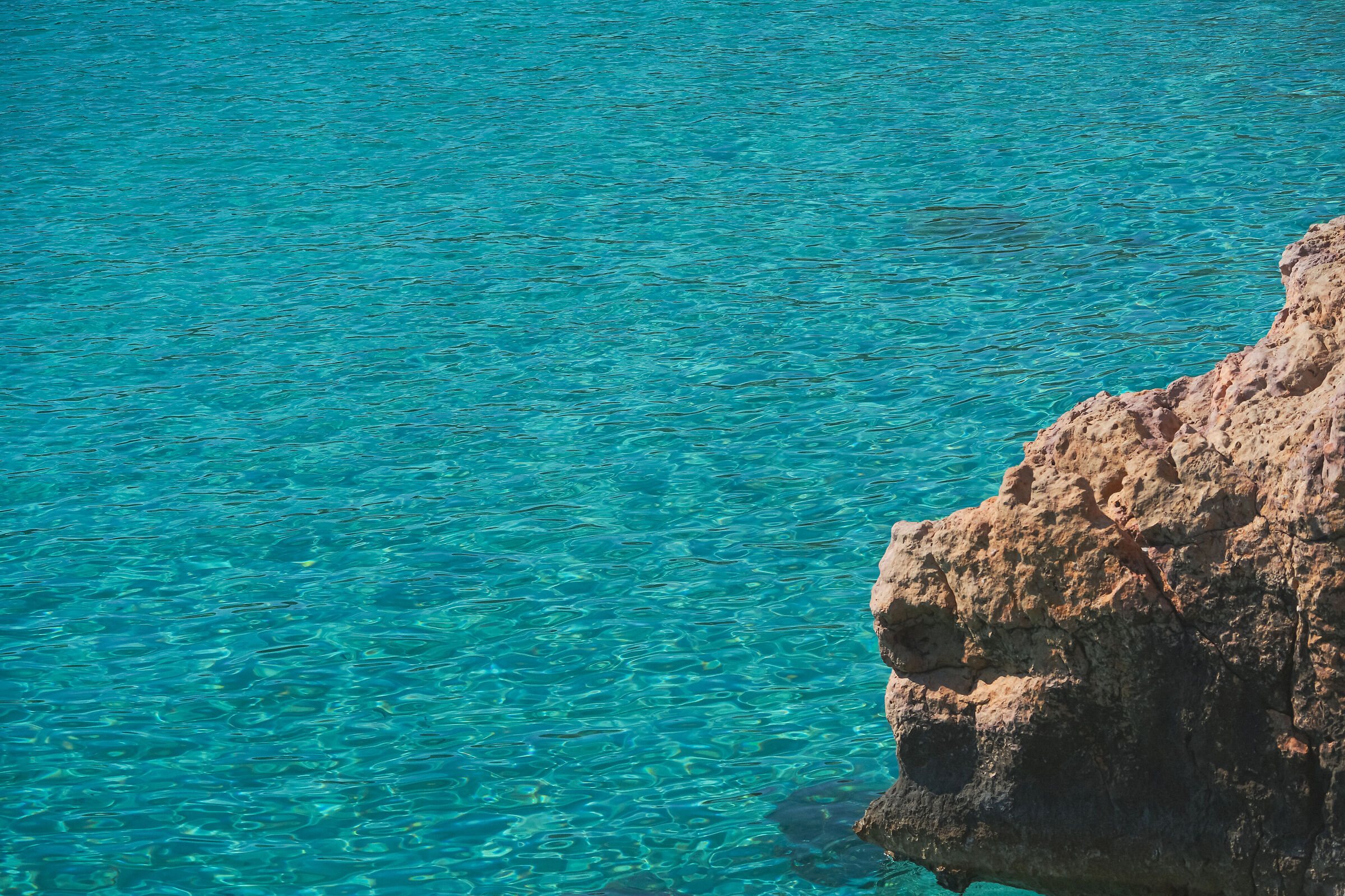 Il blu di Cala Salada