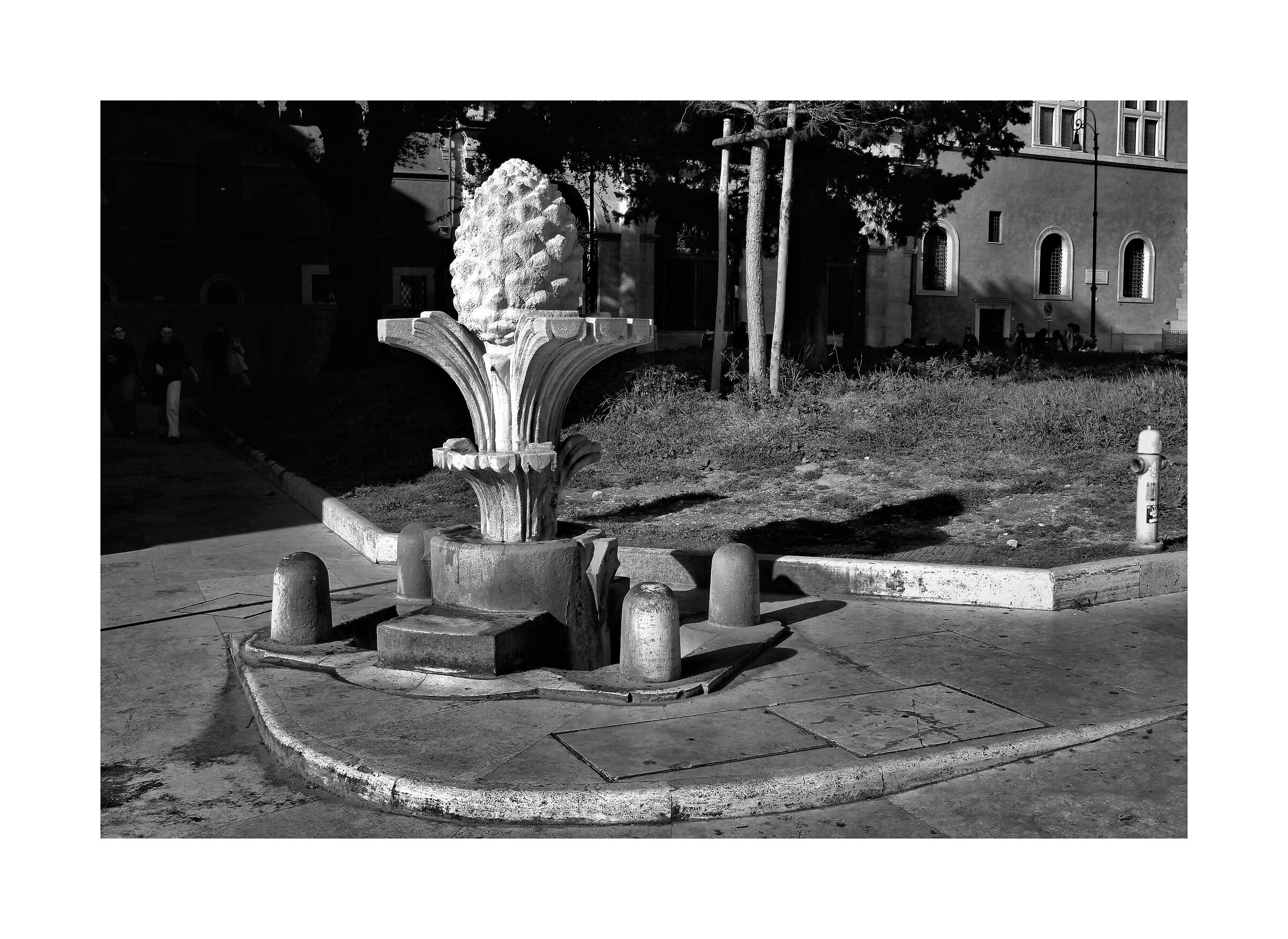 Pinecone Fountain