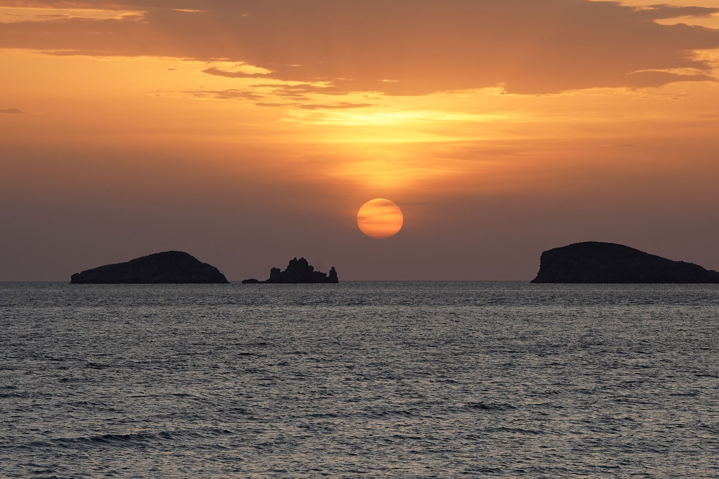Tramonto a Cala Comte