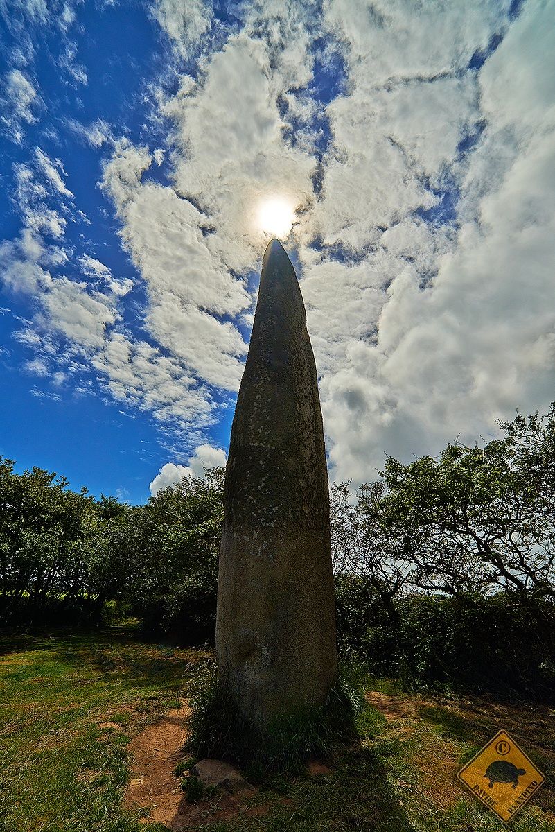 The Menhir highest in Europe