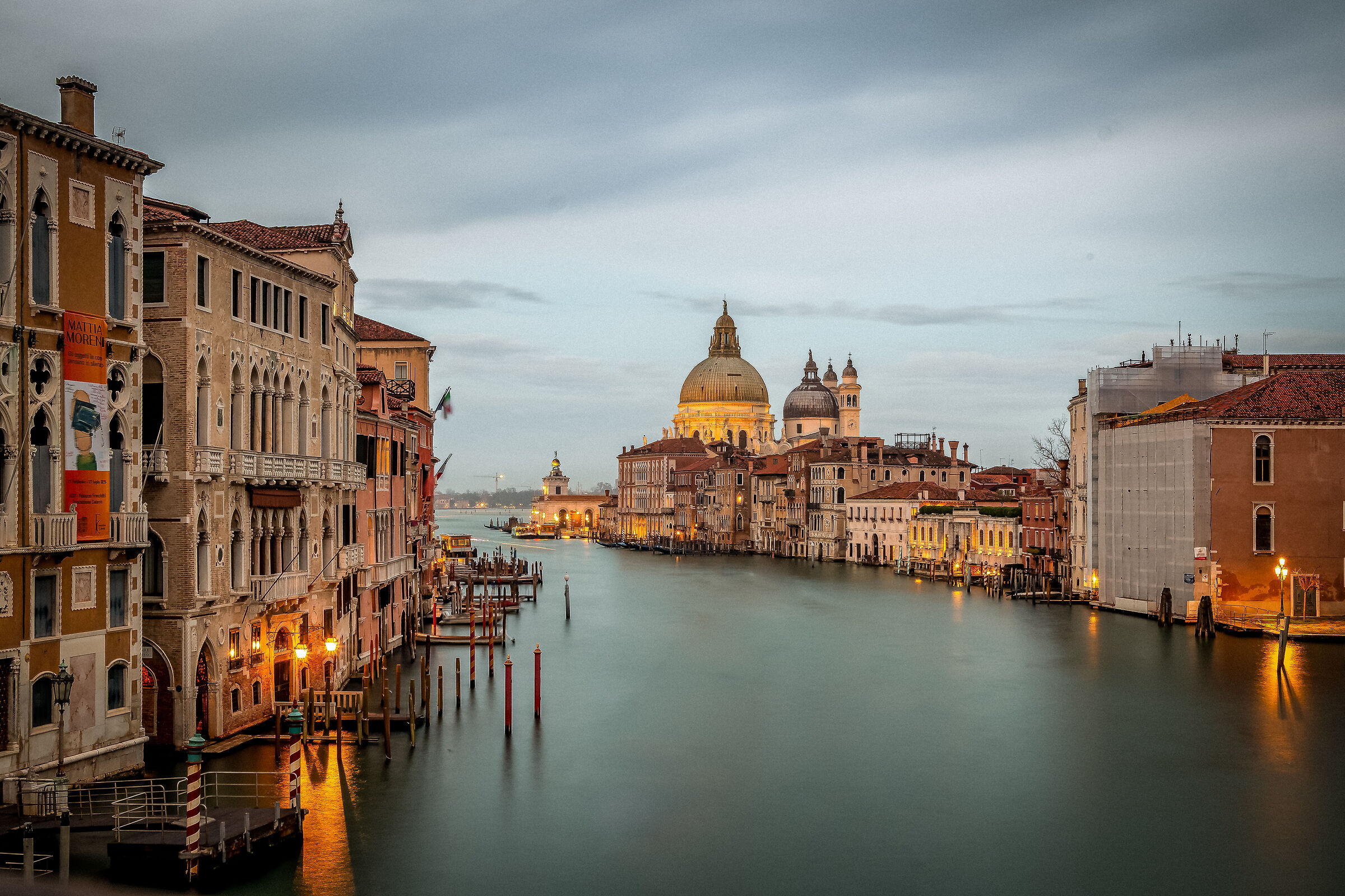 Venice view from the Accademia bridge