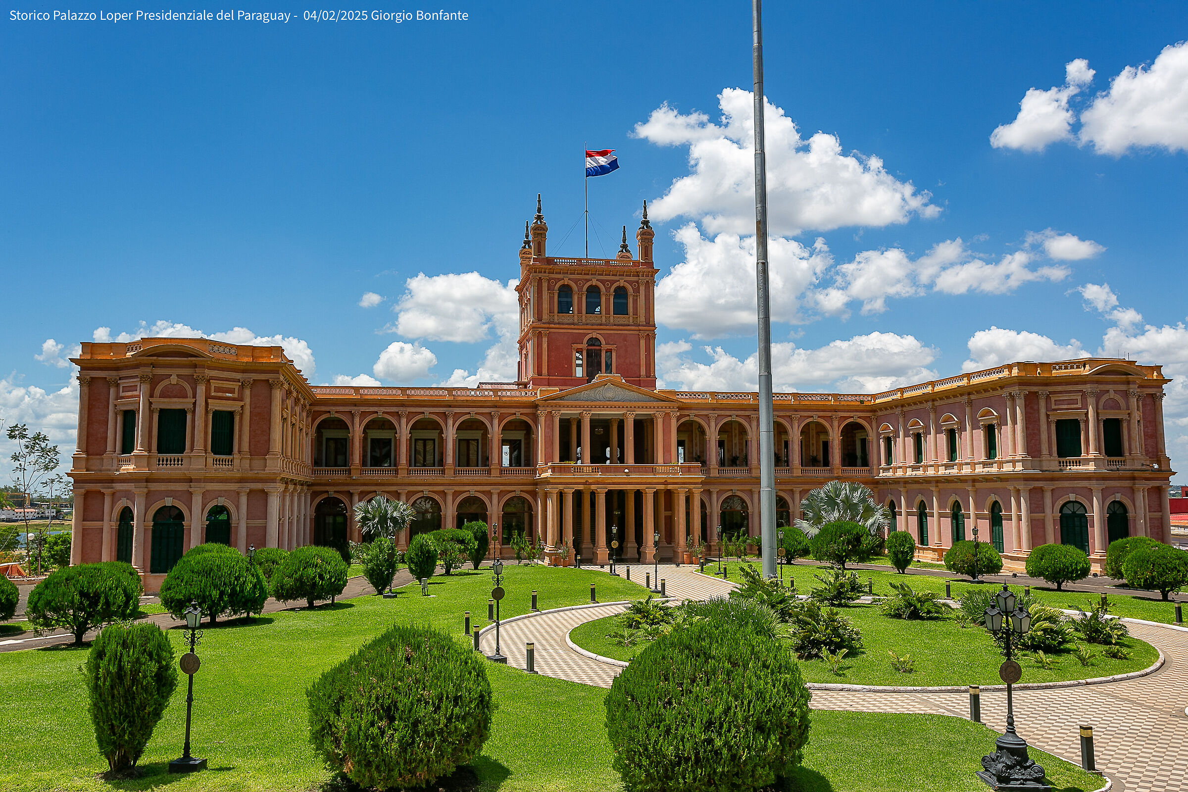 Storico Palazzo Loper Presidenziale del Paraguay