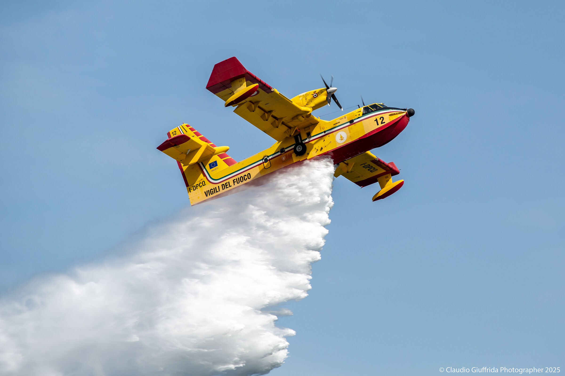 Dimostrazione operativa del Canadair