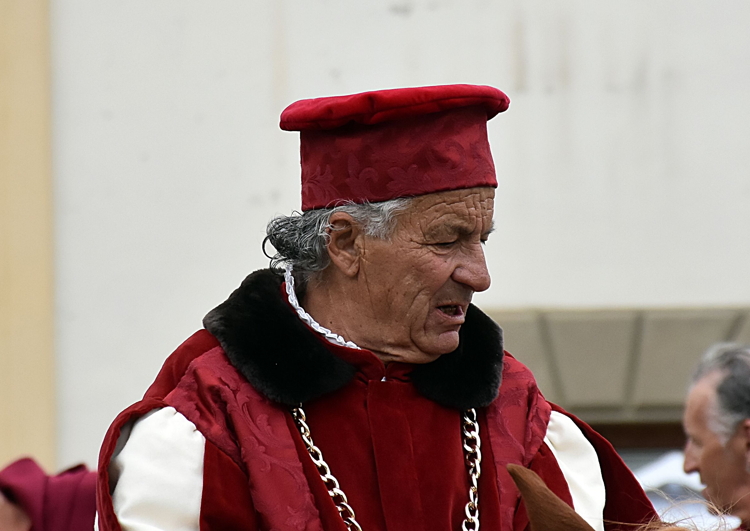 Dignitario a cavallo