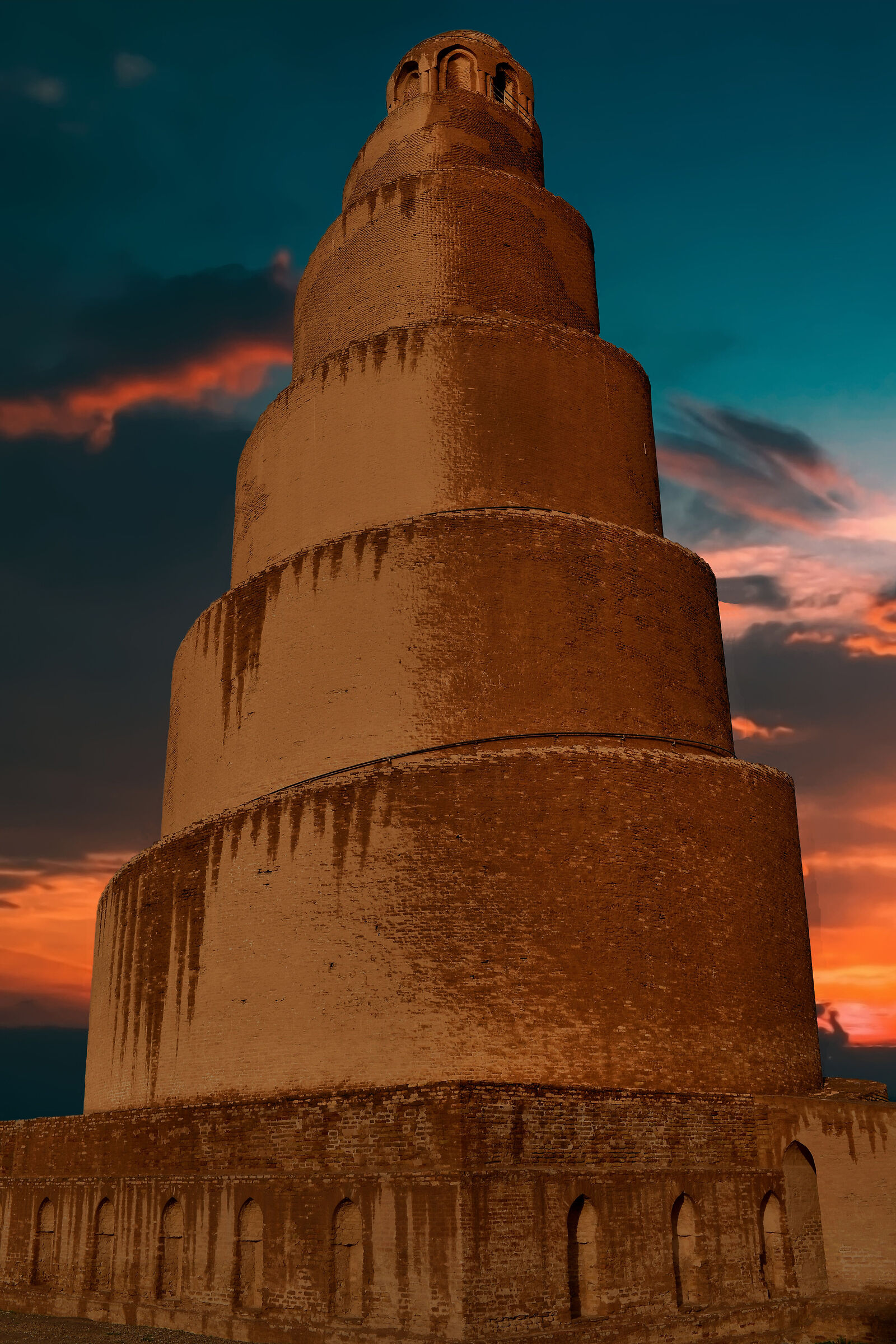 Irak   Samarra  " La famosa torre di Babele "