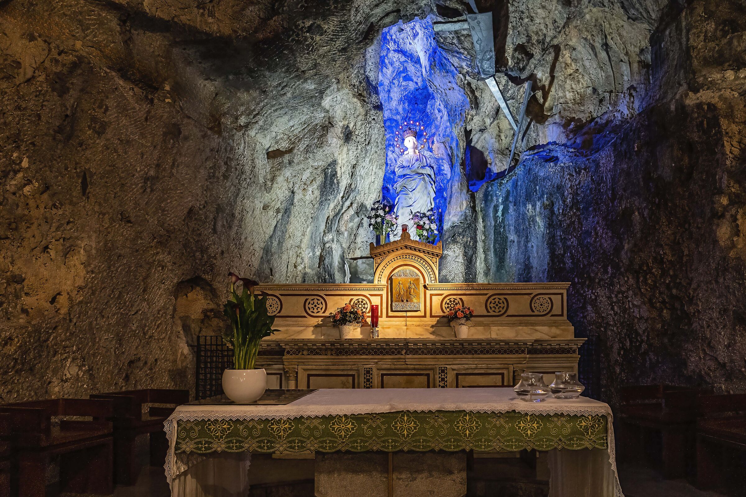 Palermo Sanctuary of S. Rosalia interior