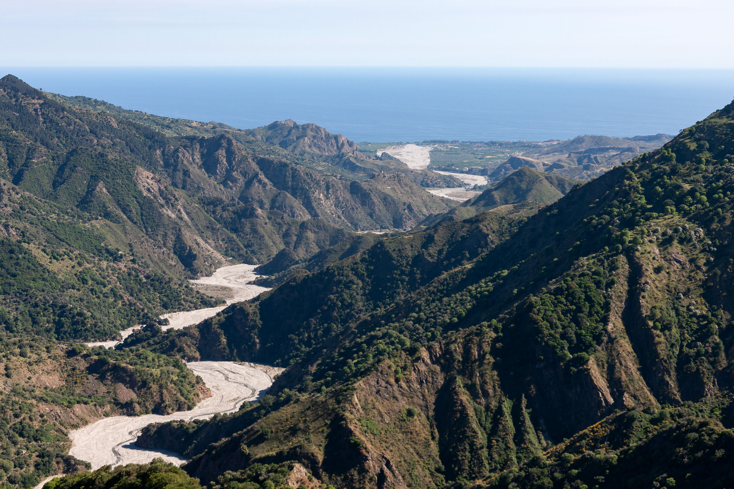 The Amendolea valley (seen from Roghudi Vecchio)