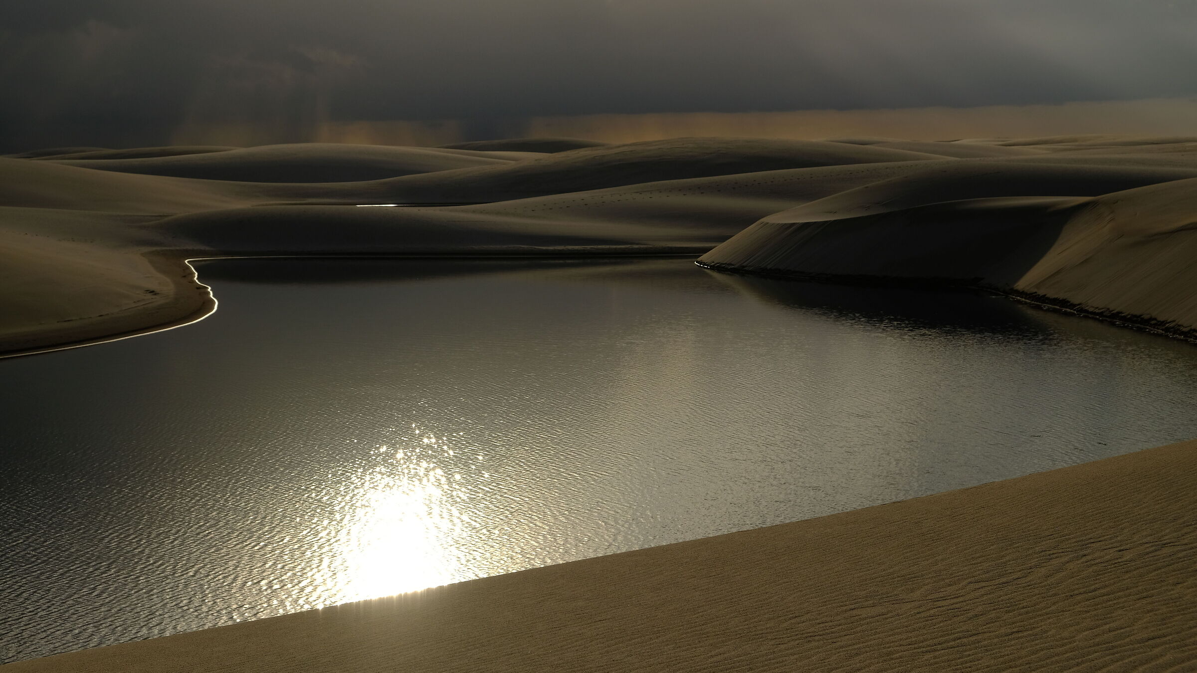 Tramonto fra le dune