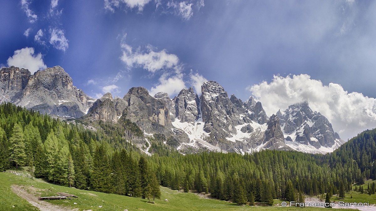 Cimon della versante nordovest