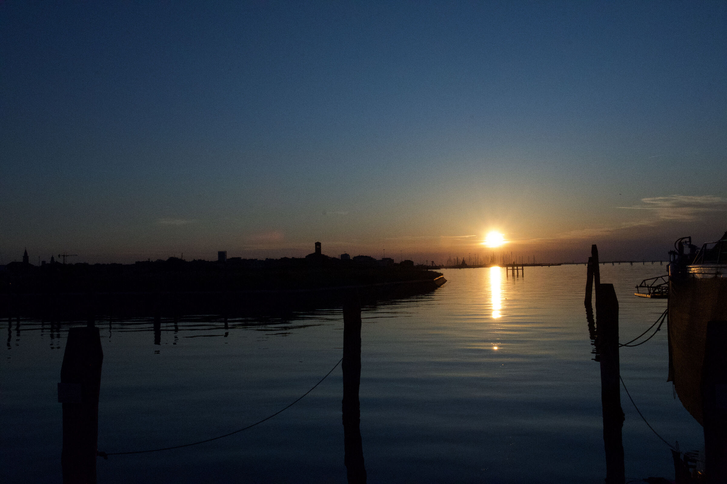 Sunset in Sottomarina