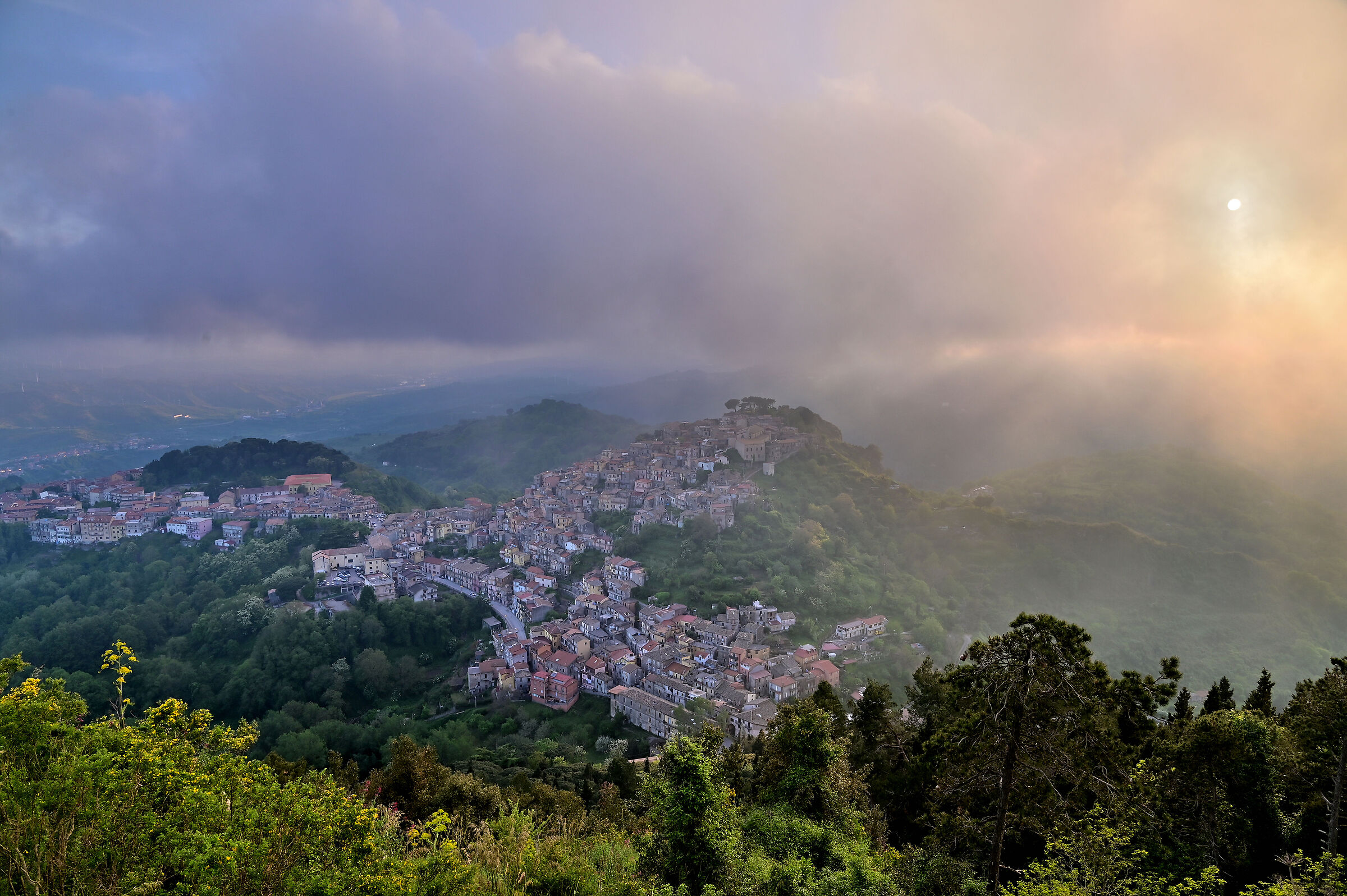 Mutevole meteo di Maggio a Tiriolo