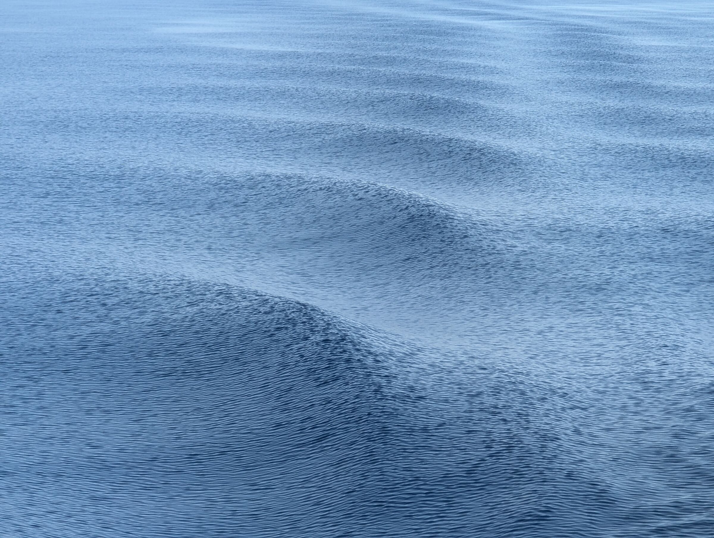 The sea... The real one