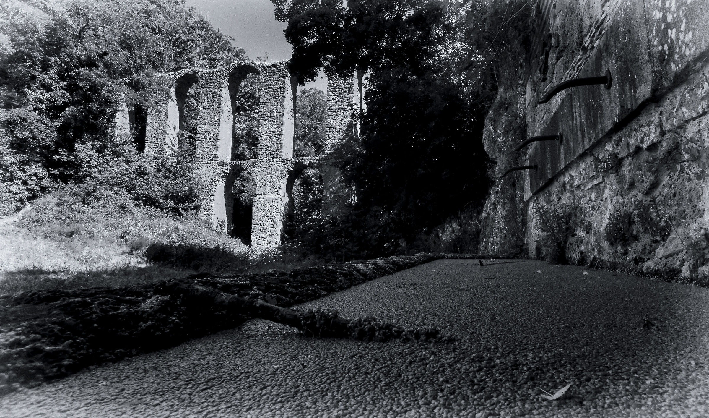 Ancient Monterano ruins